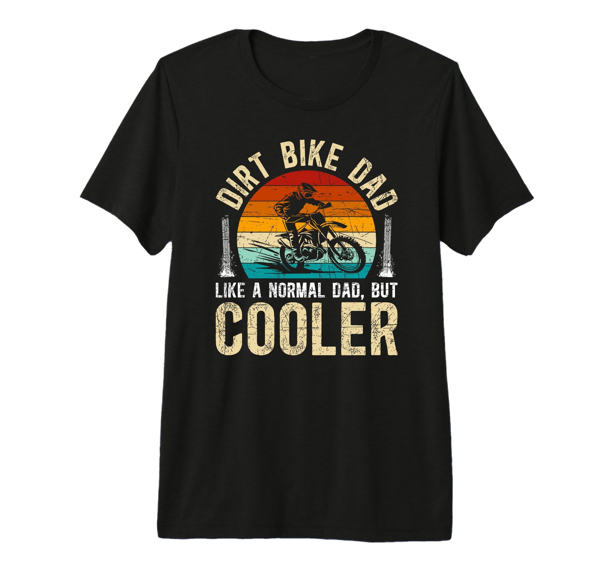 Mens Dirt Bike Dad Definition Dad T-Shirt - Streetwear Style for Adults - T-Shirt, Sweatshirt, Hoodie