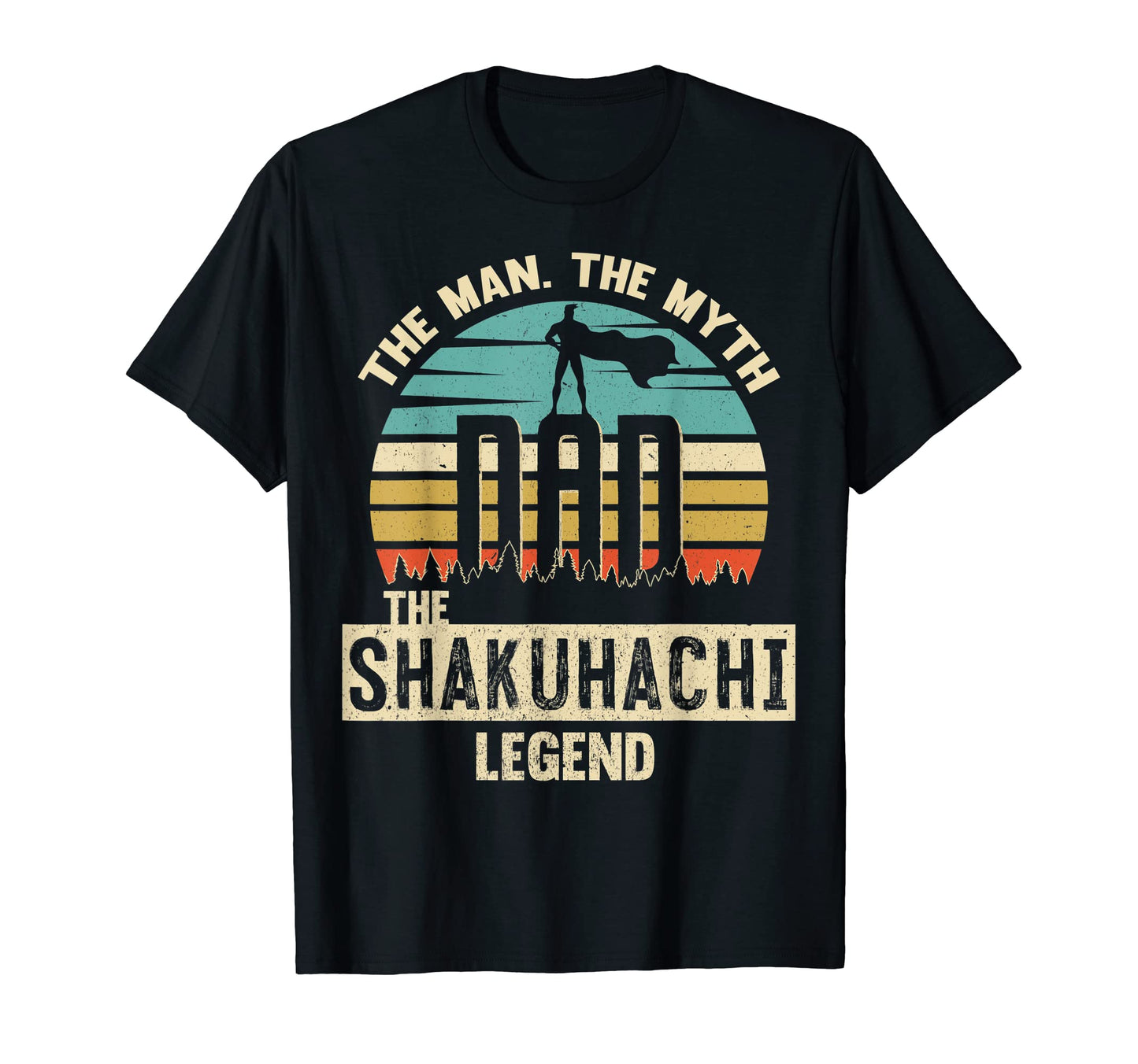 Myth Legend Dad Shakuhachi Amazing T-Shirt - Minimalist Print Men Women - T-Shirt, Sweatshirt, Hoodie