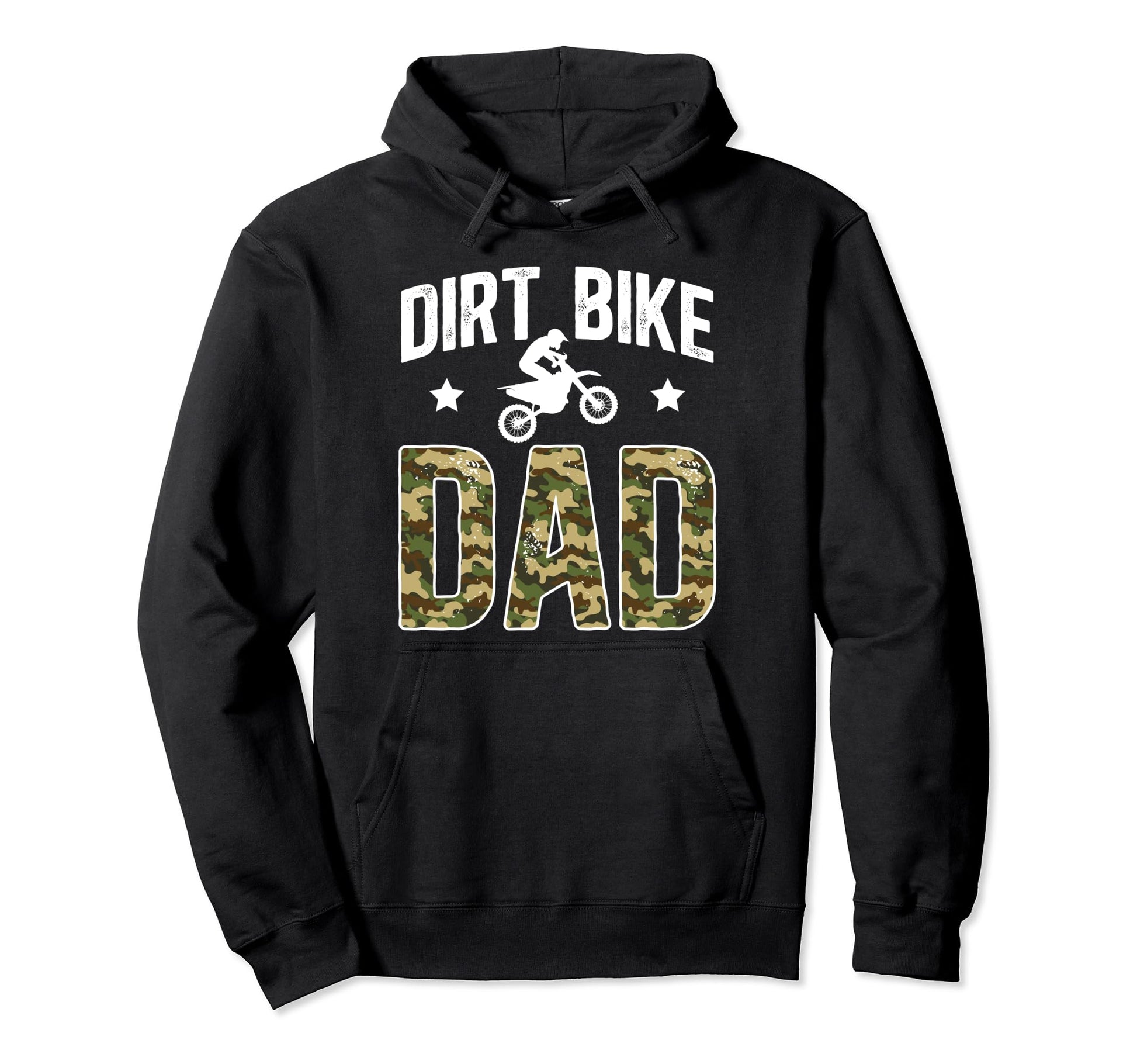 Dirt Bike Dad Dirt Biker Dad Proud Hoodie - Fun Novelty Design for Adults - T-Shirt, Sweatshirt, Hoodie