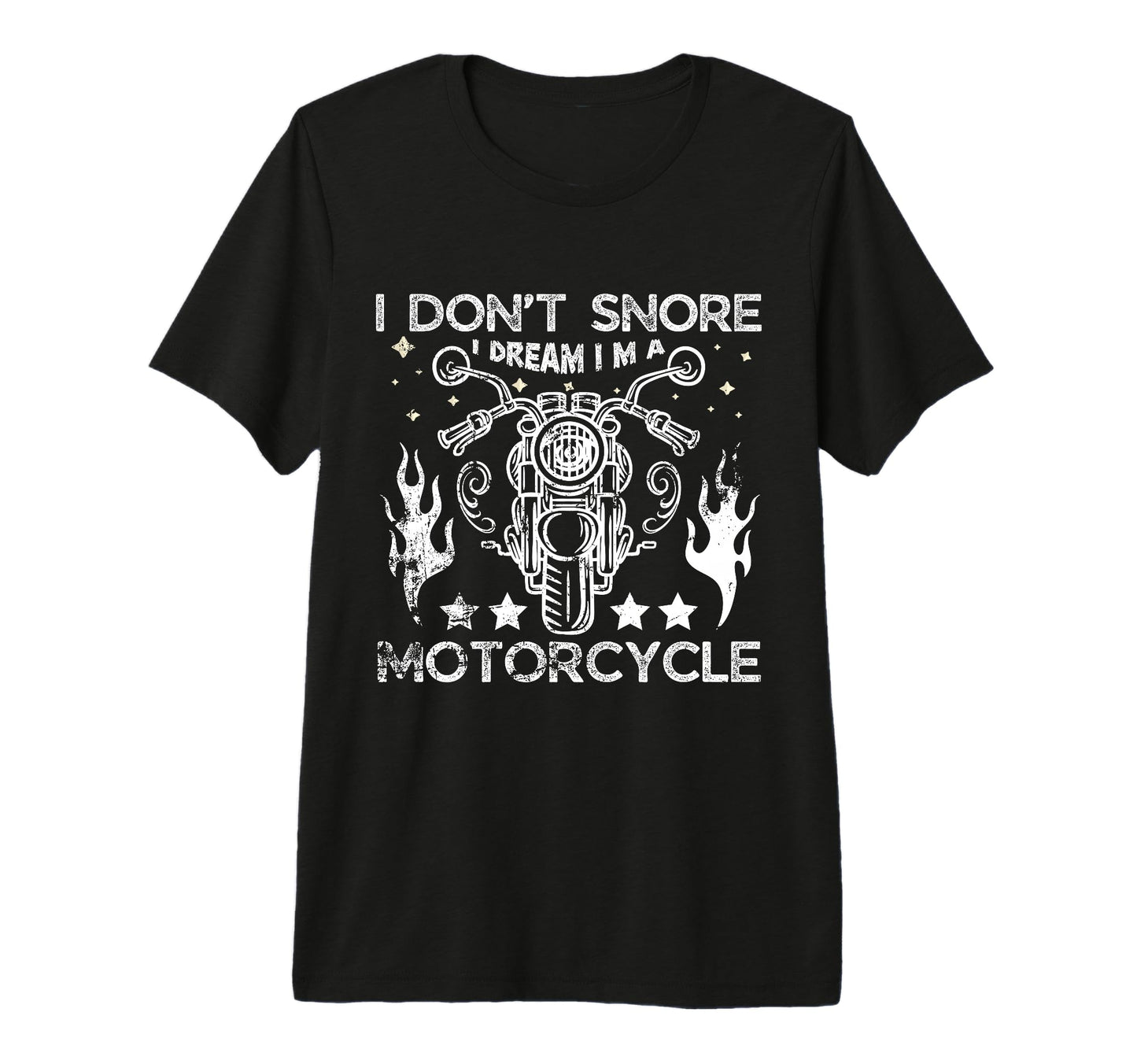 Snoring Motorcycle Biker Ride Lover Funny T-Shirt - Unique Graphic Unisex - T-Shirt, Sweatshirt, Hoodie