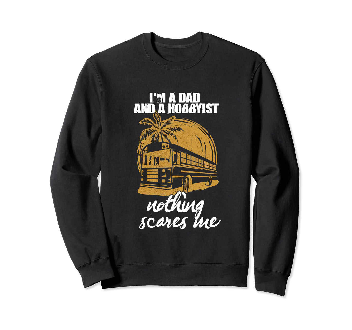 Skoolie Your School Bus Hobbyist Sweatshirt - Minimalist Print Men Women - T-Shirt, Sweatshirt, Hoodie
