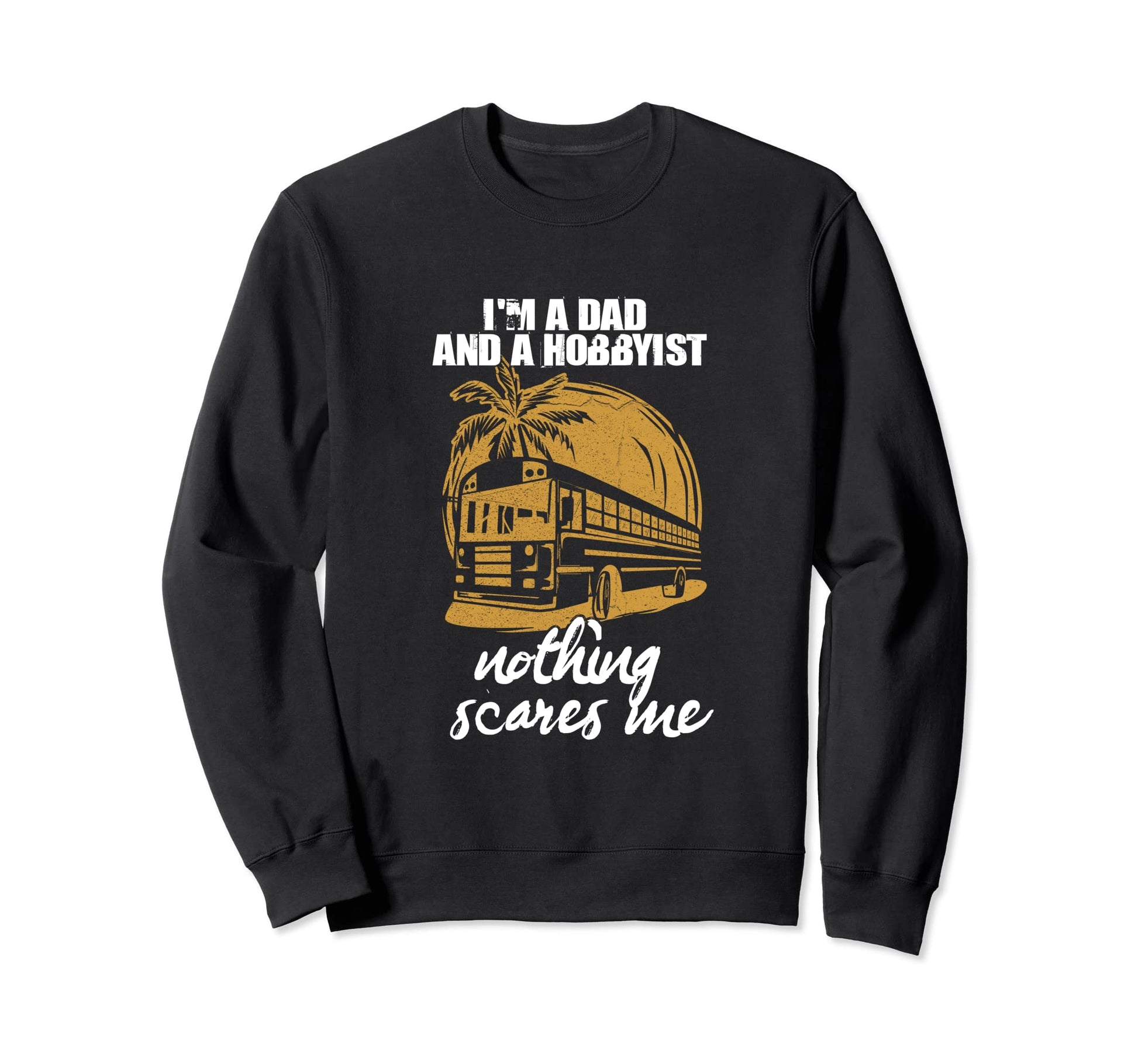 Skoolie Your School Bus Hobbyist Sweatshirt - Minimalist Print Men Women - T-Shirt, Sweatshirt, Hoodie