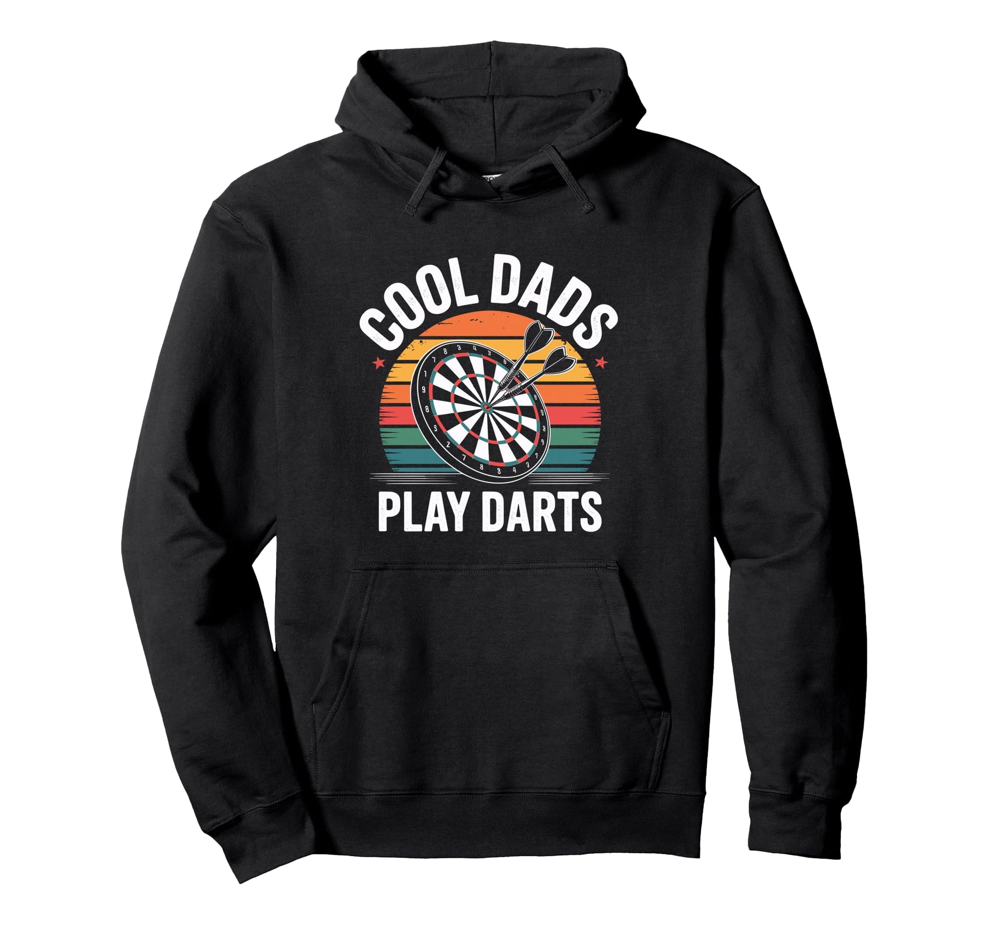 Funny Darts Dart Player Dad Fathers Hoodie - Minimalist Print Men Women - T-Shirt, Sweatshirt, Hoodie