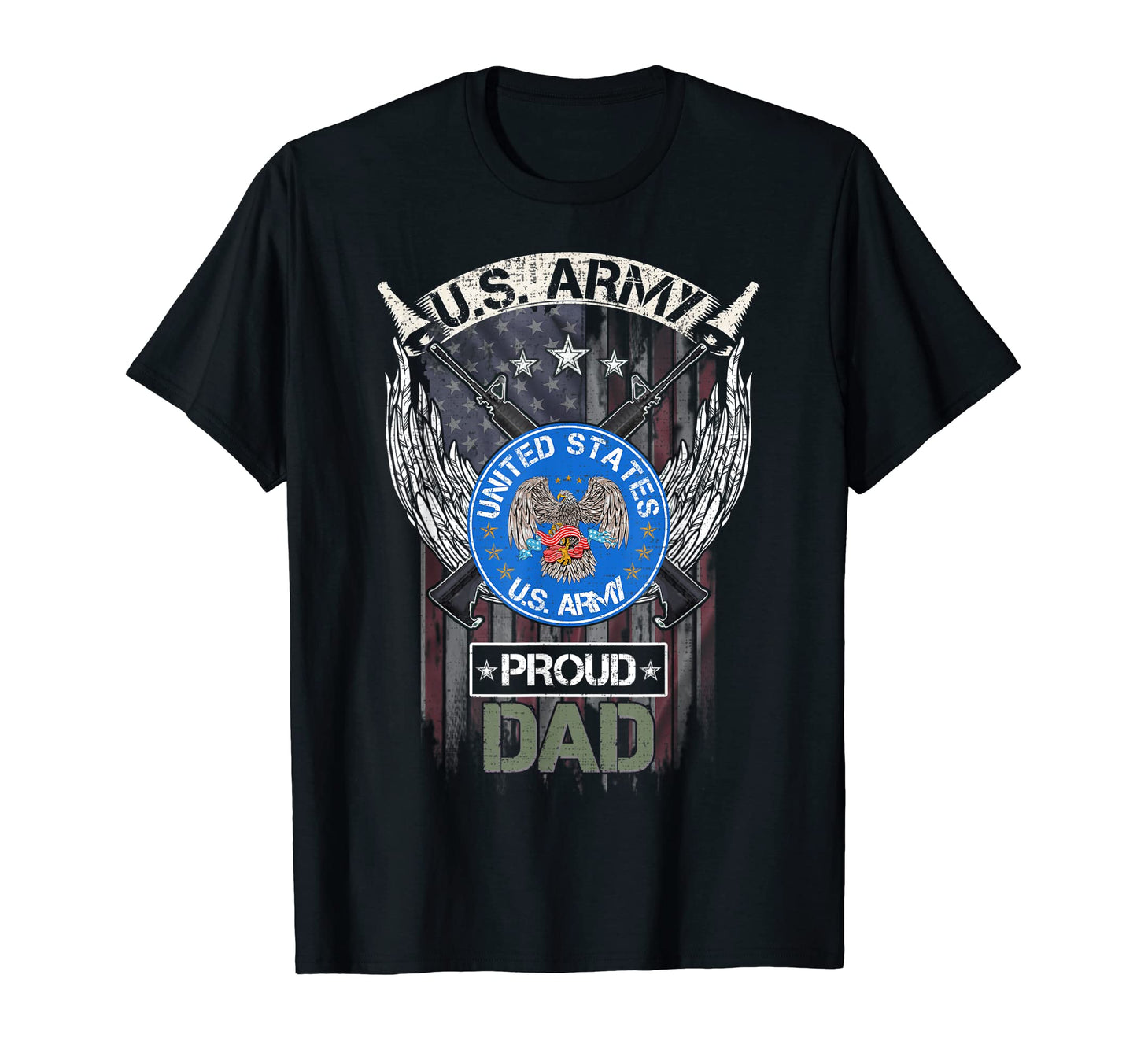 Usa American Flag Us Army Proud Veteran T-Shirt - Graphic Print for Adults - T-Shirt, Sweatshirt, Hoodie