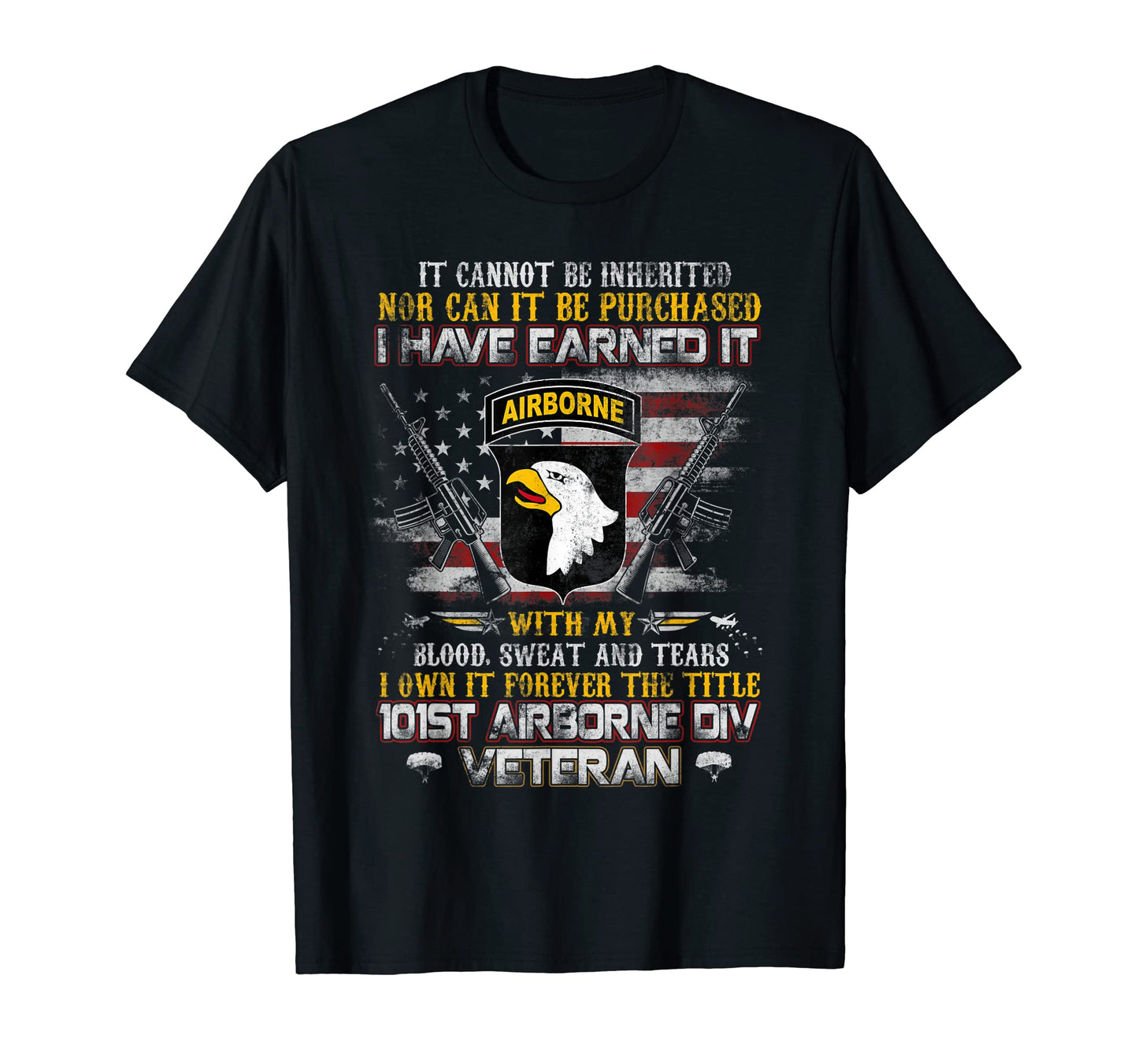 U S Army 101St Airborne Division T-Shirt - Aesthetic Graphic Unisex - T-Shirt, Sweatshirt, Hoodie