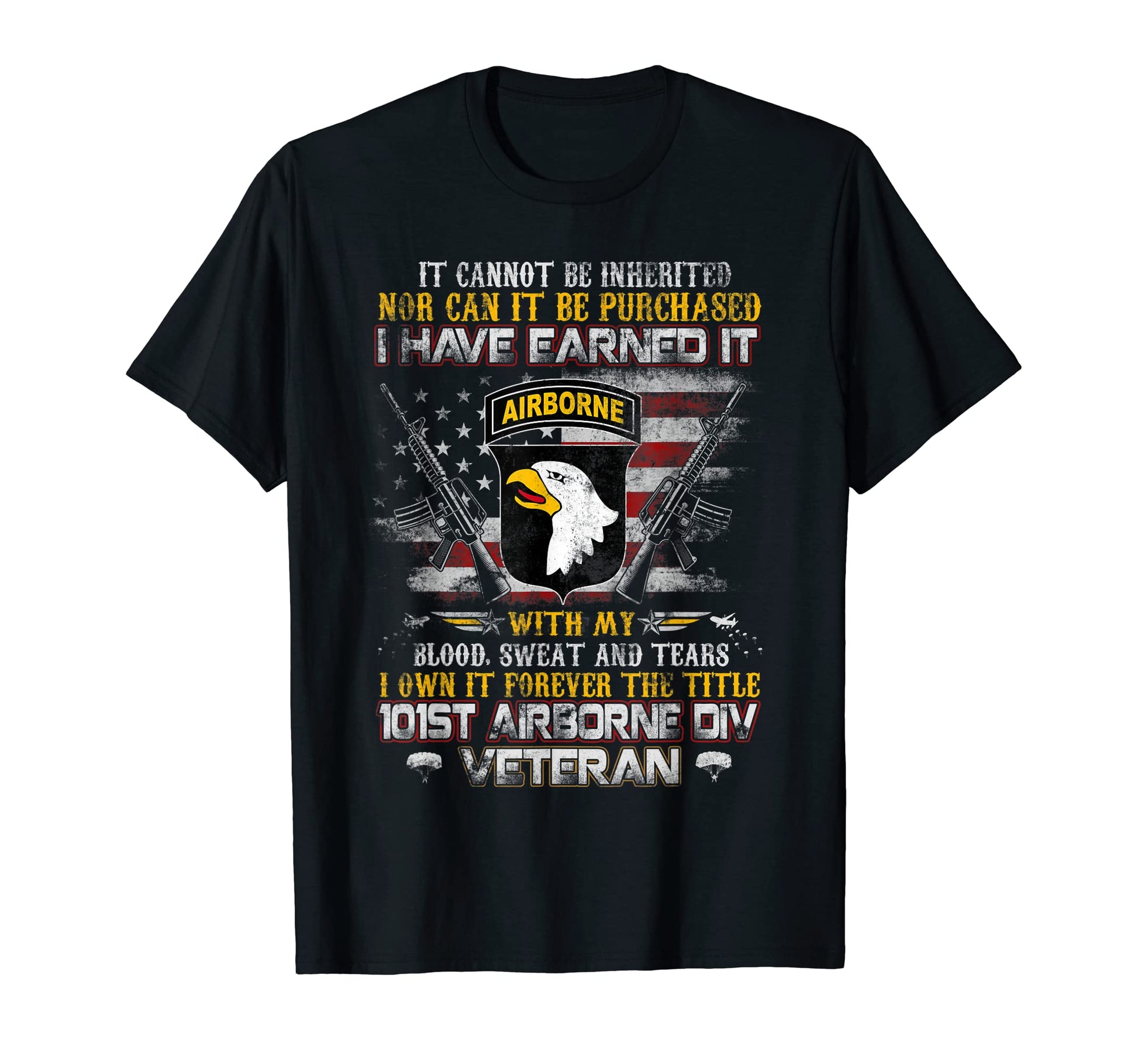 U S Army 101St Airborne Division T-Shirt - Aesthetic Graphic Unisex - T-Shirt, Sweatshirt, Hoodie