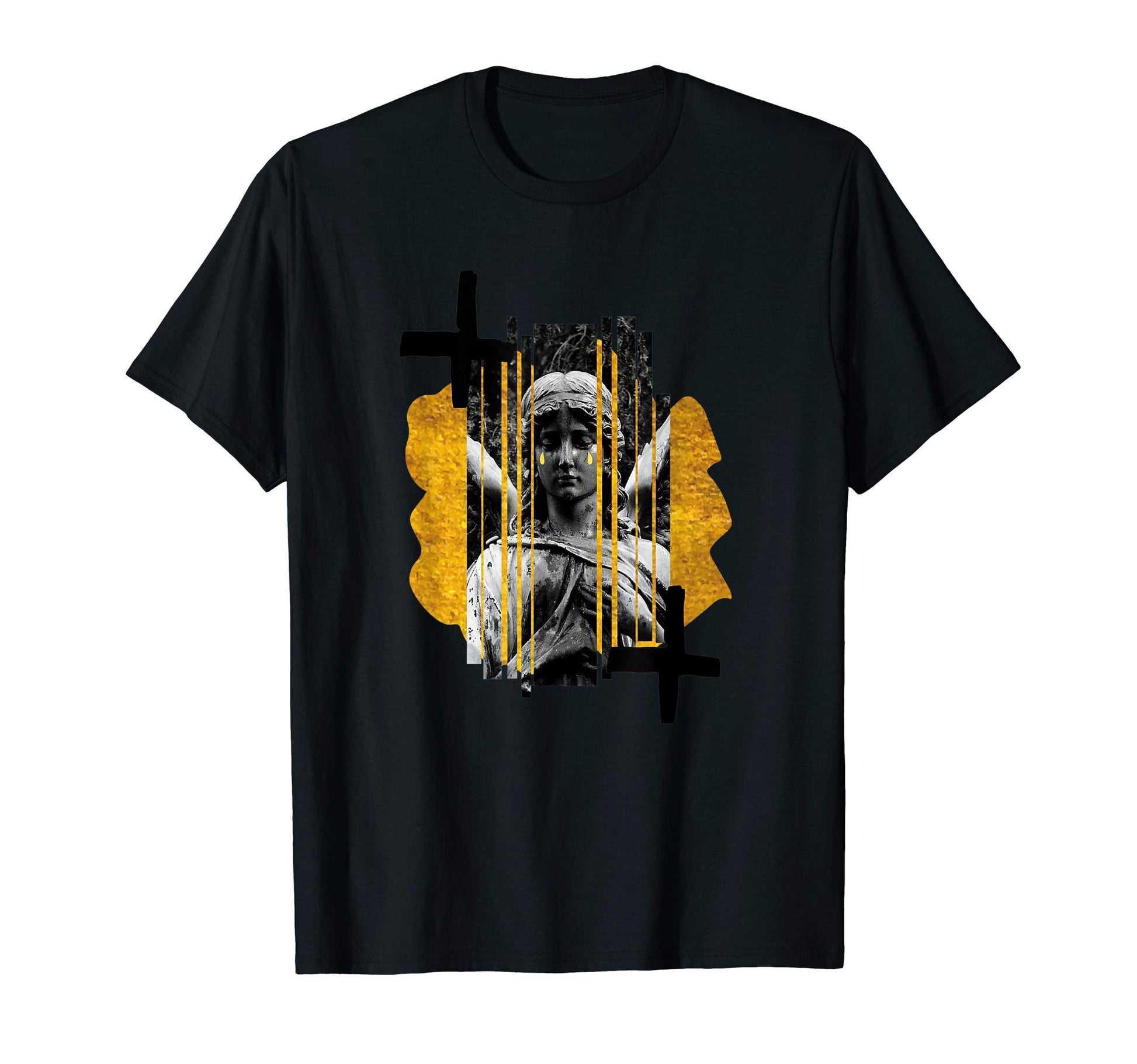 Angel Rock Art Pop T-Shirt - Casual Everyday Wear for Adults - T-Shirt, Sweatshirt, Hoodie