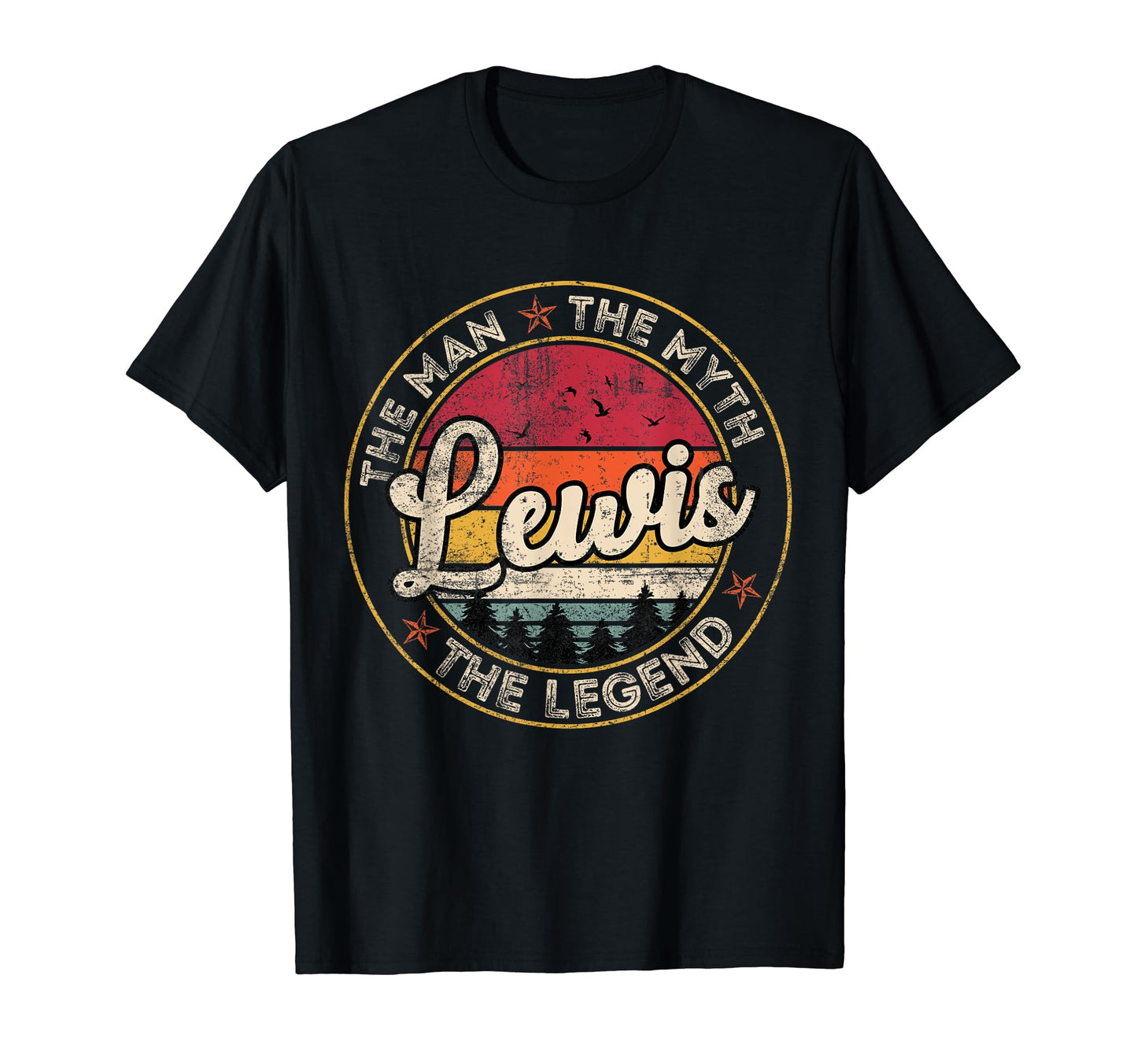 Lewis Myth Legend Personalized Name T-Shirt - Unique Graphic for Adults - T-Shirt, Sweatshirt, Hoodie