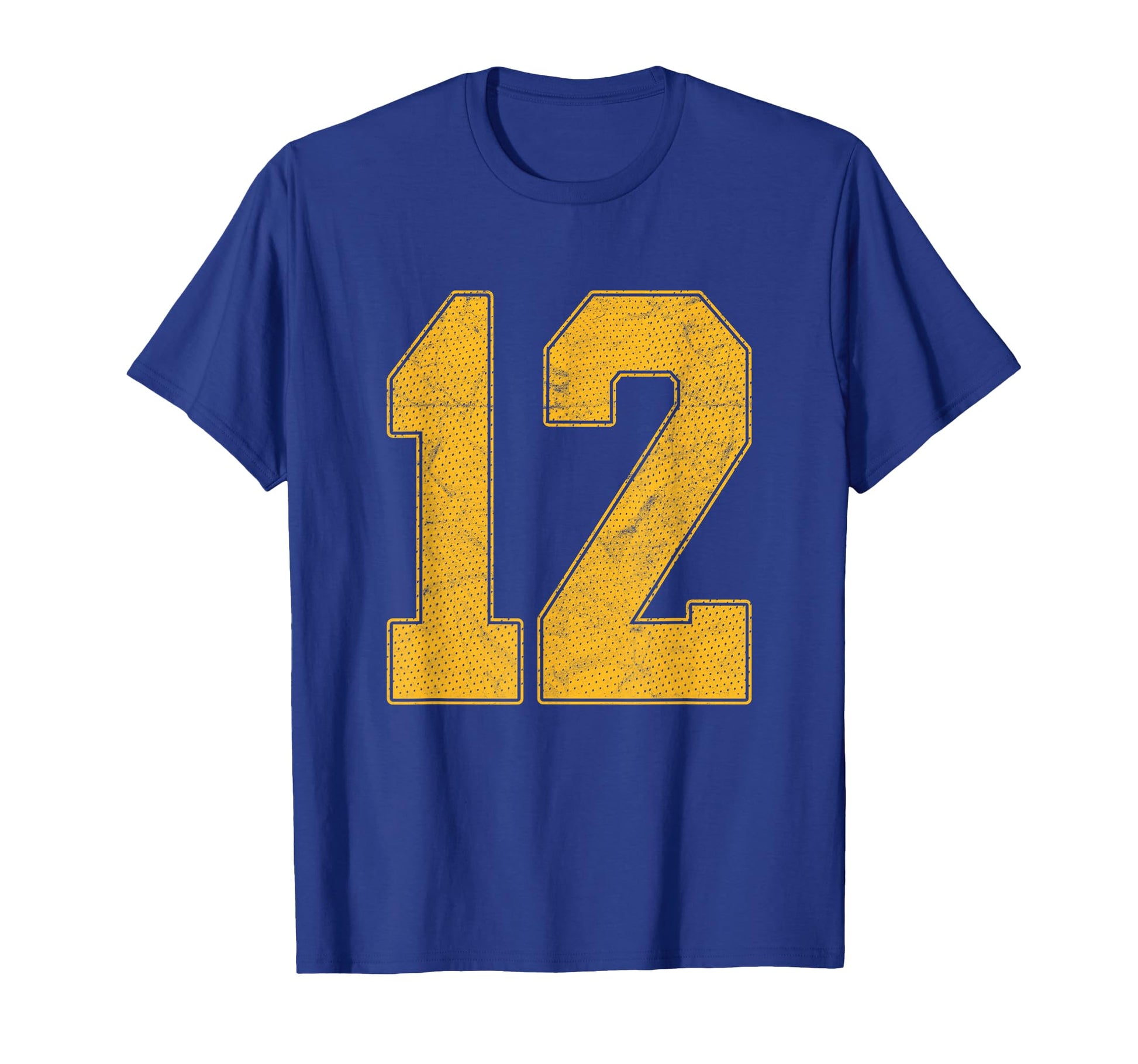 Number 12 Numbered Uniform Sports Team T-Shirt - Trendy Graphic Unisex - T-Shirt, Sweatshirt, Hoodie