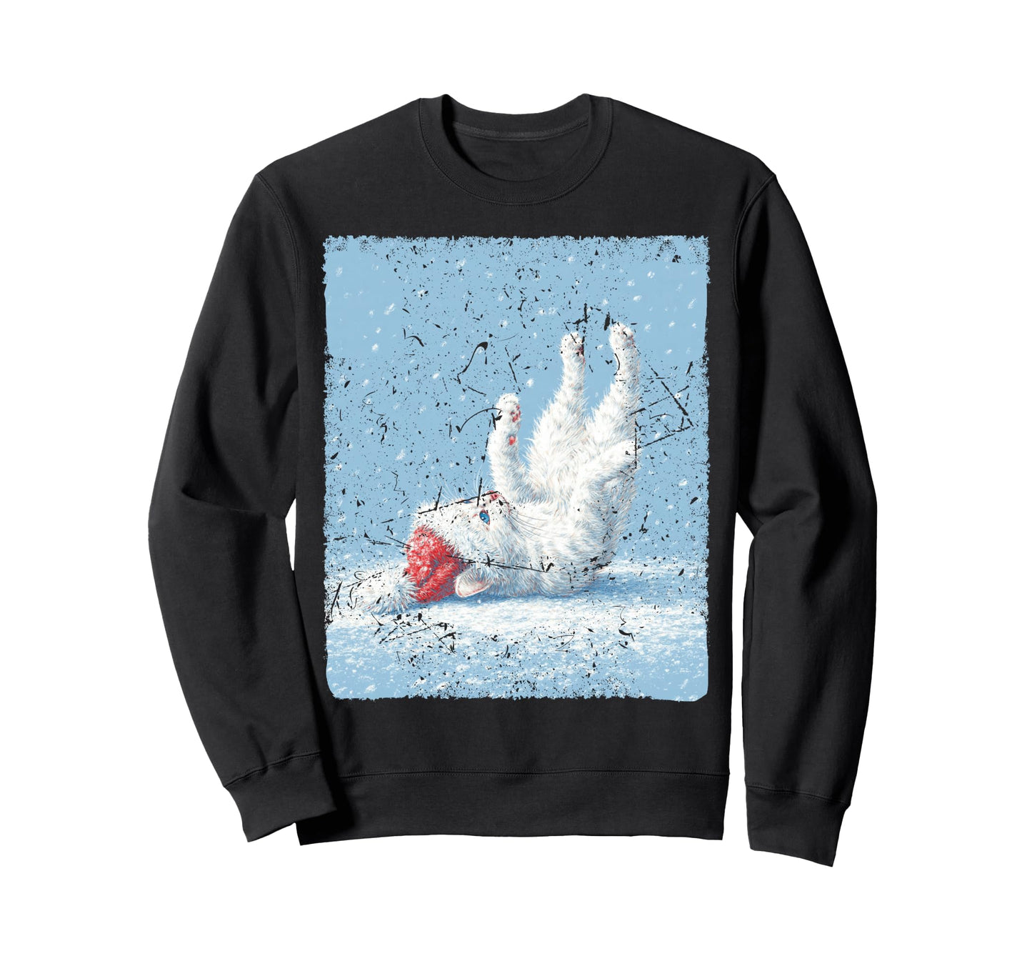 Pop Art Cat It Sweatshirt - Graphic Print for Adults - T-Shirt, Sweatshirt, Hoodie