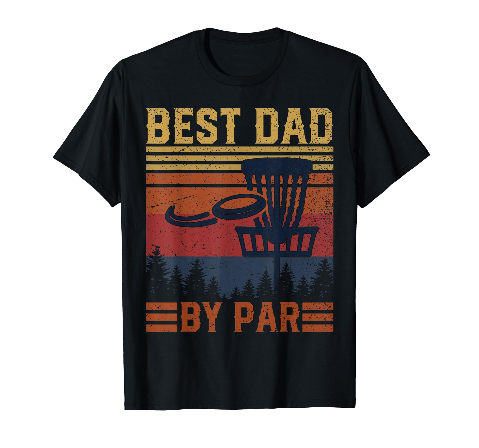 Best Dad Par Disc Golf Dad Fathers T-Shirt - Minimalist Print for Adults - T-Shirt, Sweatshirt, Hoodie