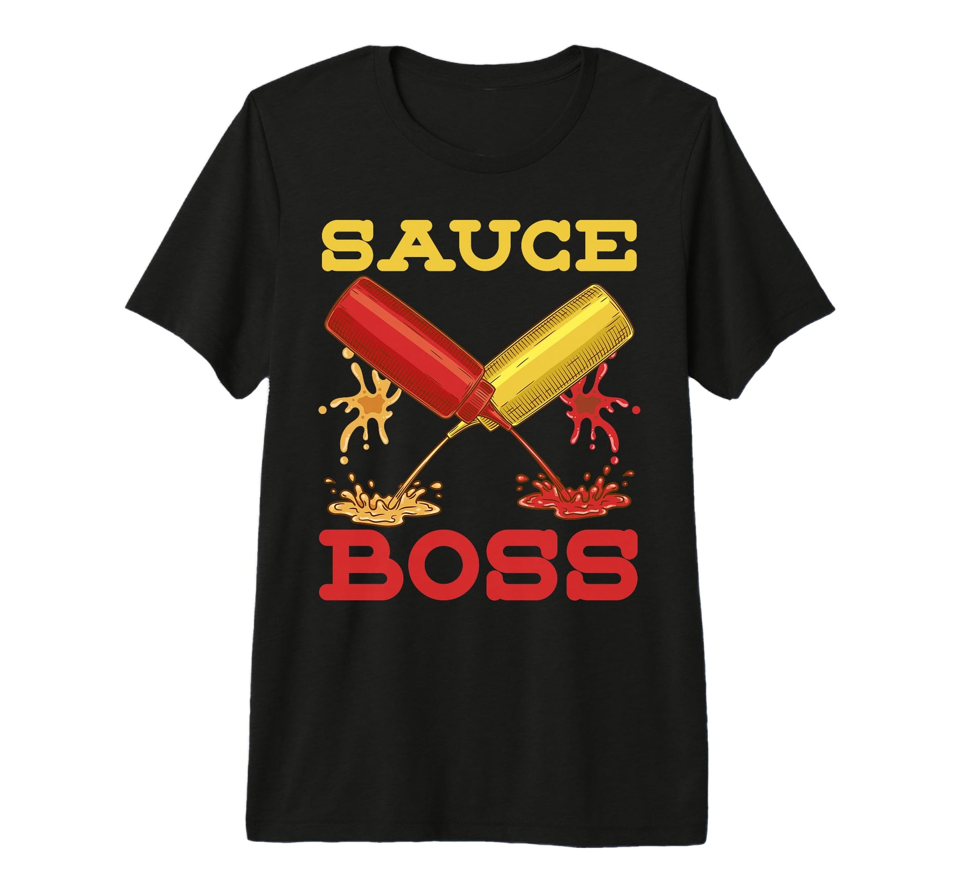 Sauce Boss Condiment Chefs Grill Masters T-Shirt - Streetwear Style Unisex - T-Shirt, Sweatshirt, Hoodie