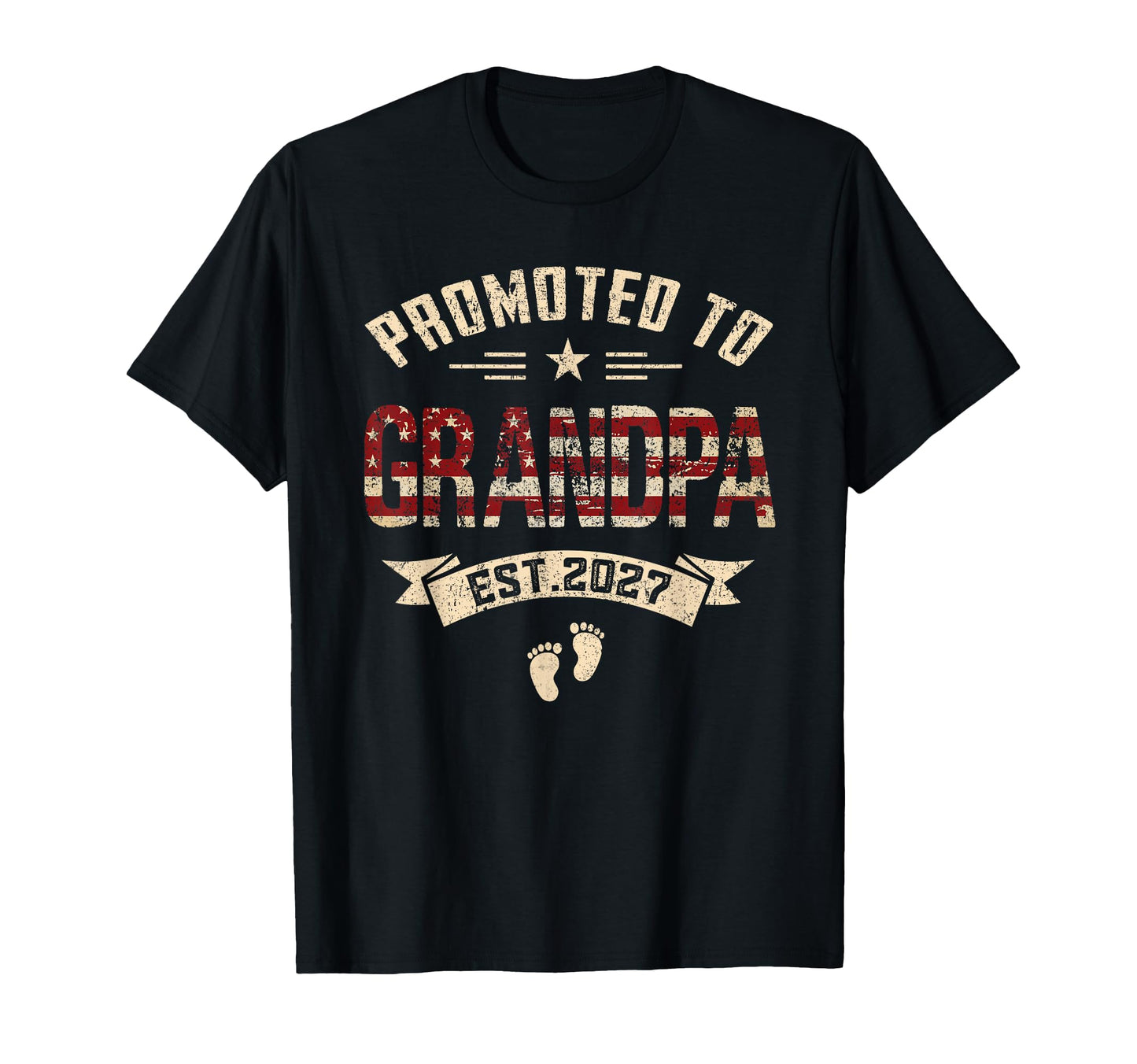 Mens New Dad Promoted To Grandpa T-Shirt - Fun Novelty Design Men Women - T-Shirt, Sweatshirt, Hoodie