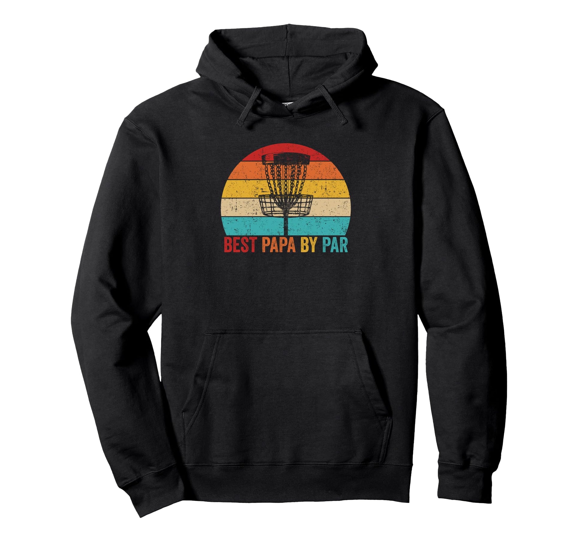 Best Papa Par Disc Golf Funny Disc Hoodie - Aesthetic Graphic for Adults - T-Shirt, Sweatshirt, Hoodie