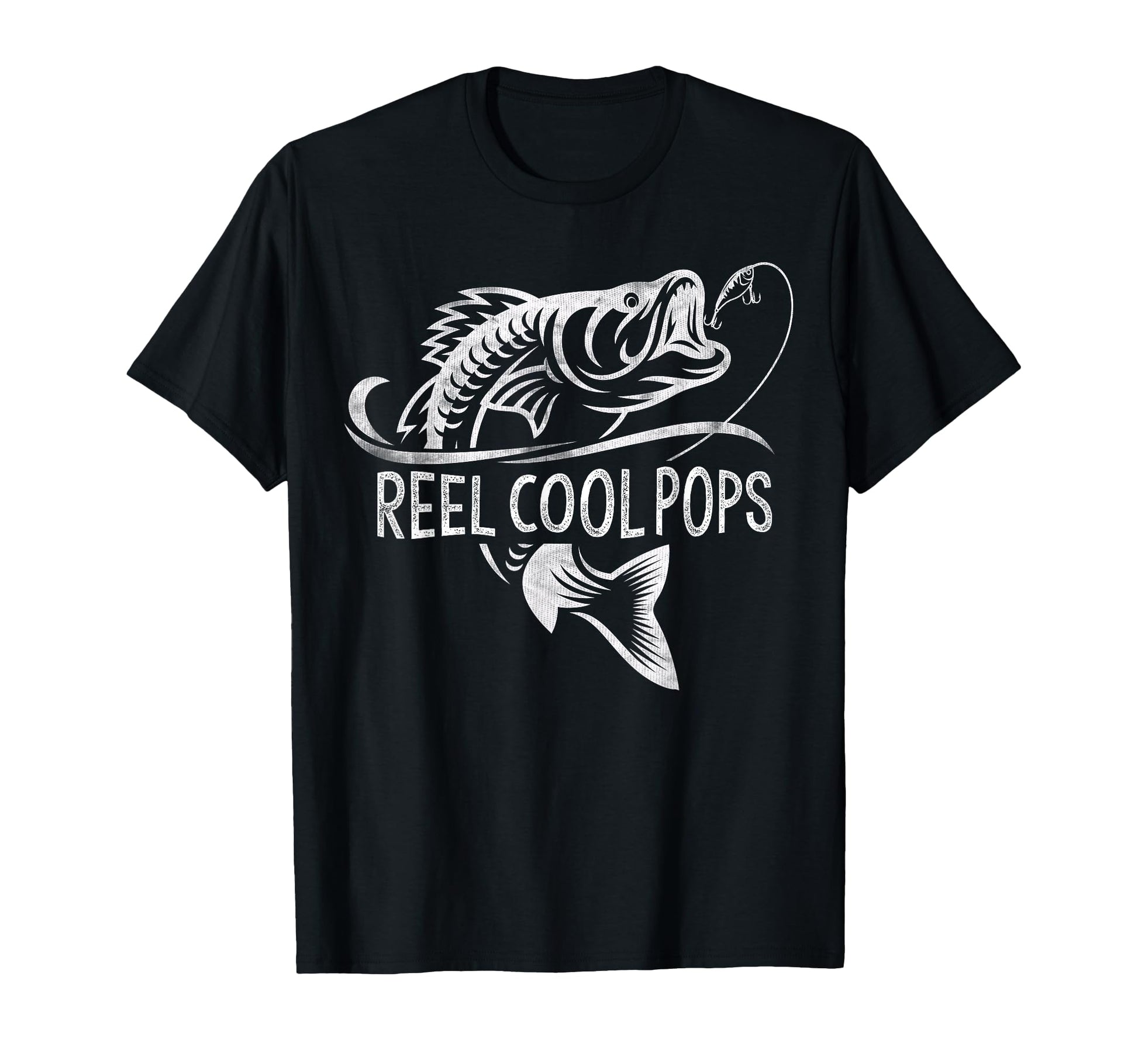 Reel Pops Fishing Gifts Pops Fathers Day T-Shirt - Novelty Apparel Unisex - T-Shirt, Sweatshirt, Hoodie