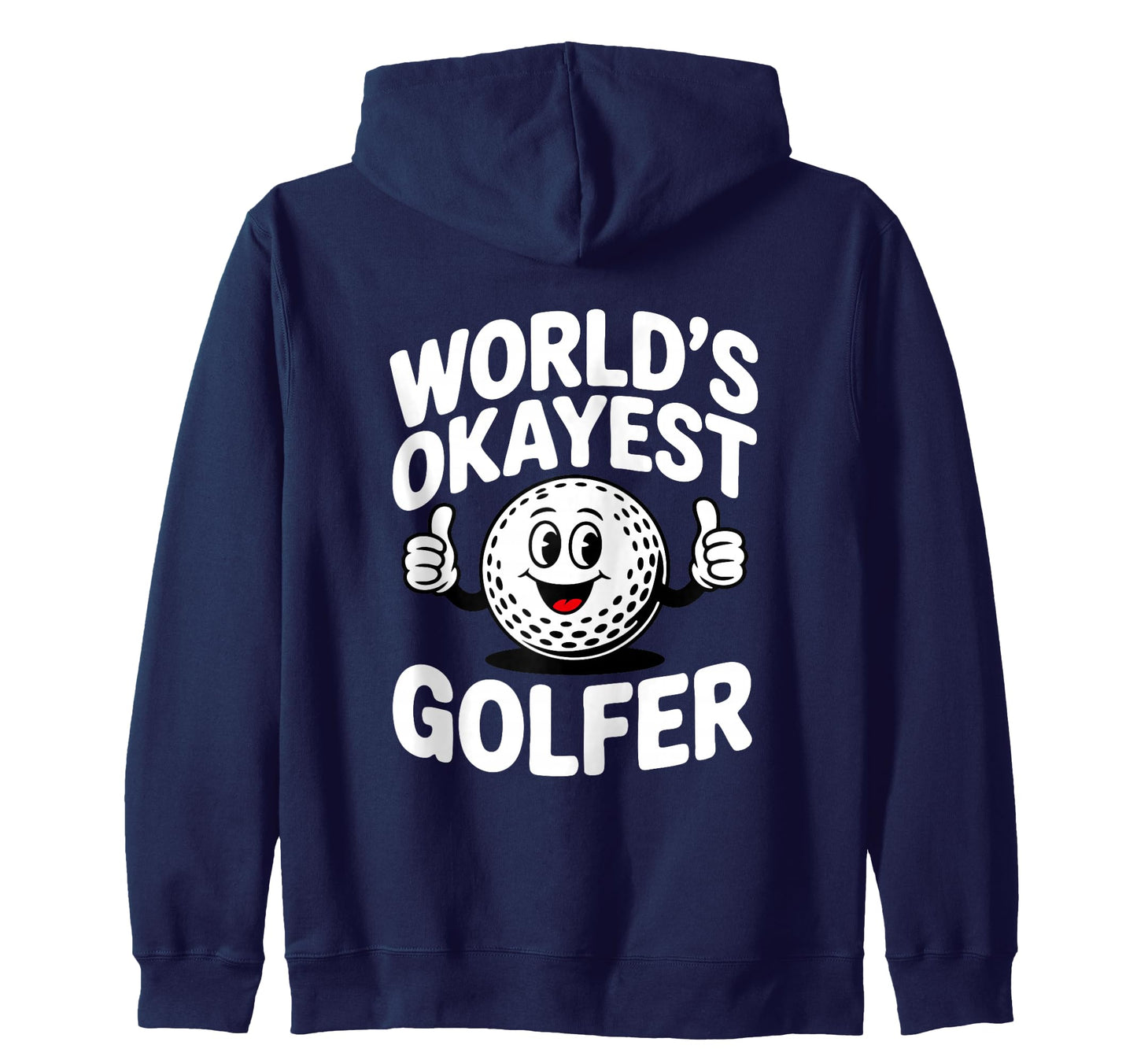 Golf Award Badge Golfer Joke Trophy Hoodie - Graphic Print for Adults - T-Shirt, Sweatshirt, Hoodie