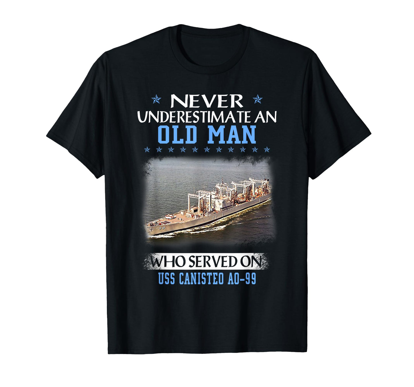 Uss Canisteo Ao 99 Veterans Day T-Shirt - Custom Art Print for Adults - T-Shirt, Sweatshirt, Hoodie