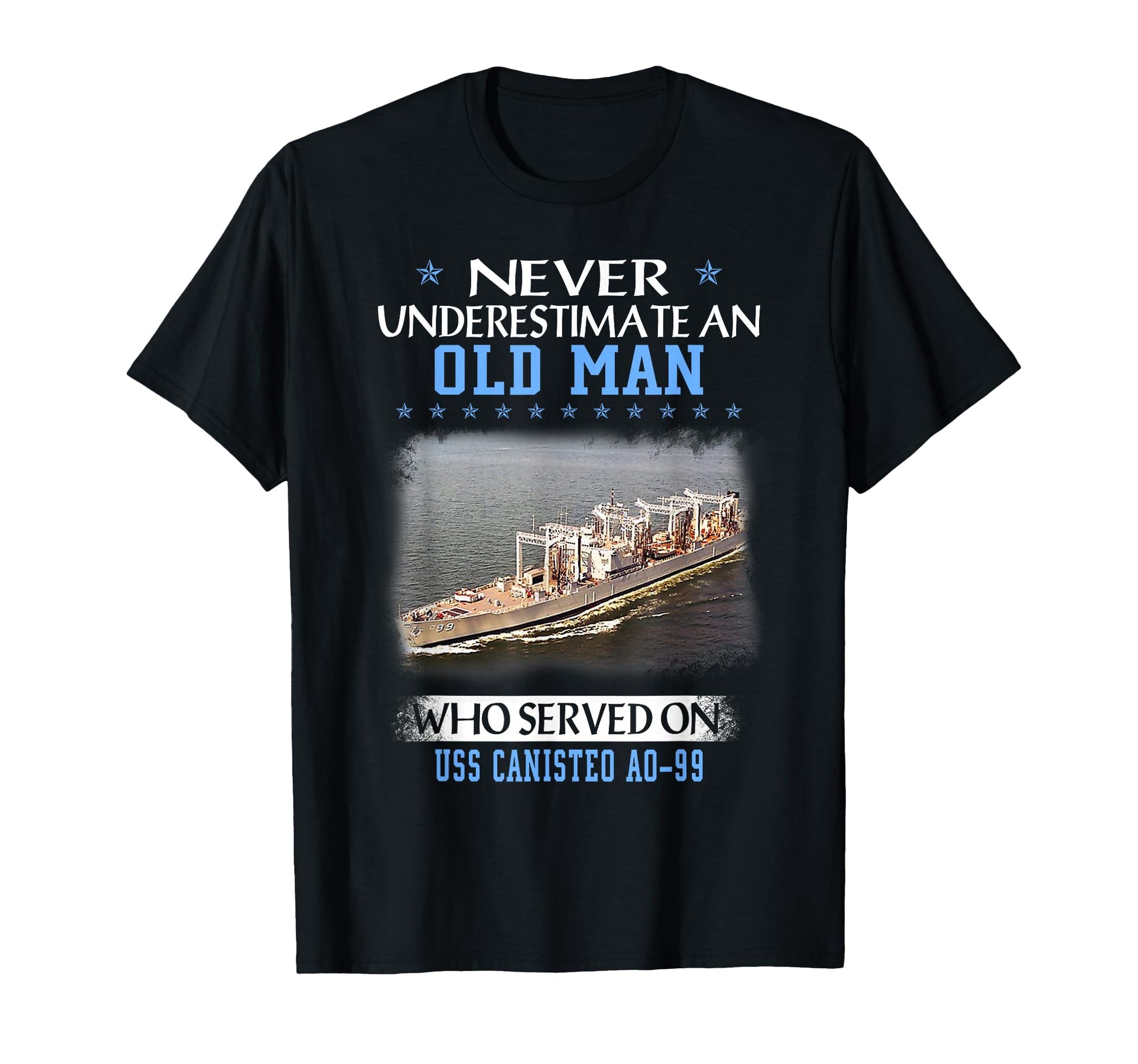 Uss Canisteo Ao 99 Veterans Day T-Shirt - Custom Art Print for Adults - T-Shirt, Sweatshirt, Hoodie