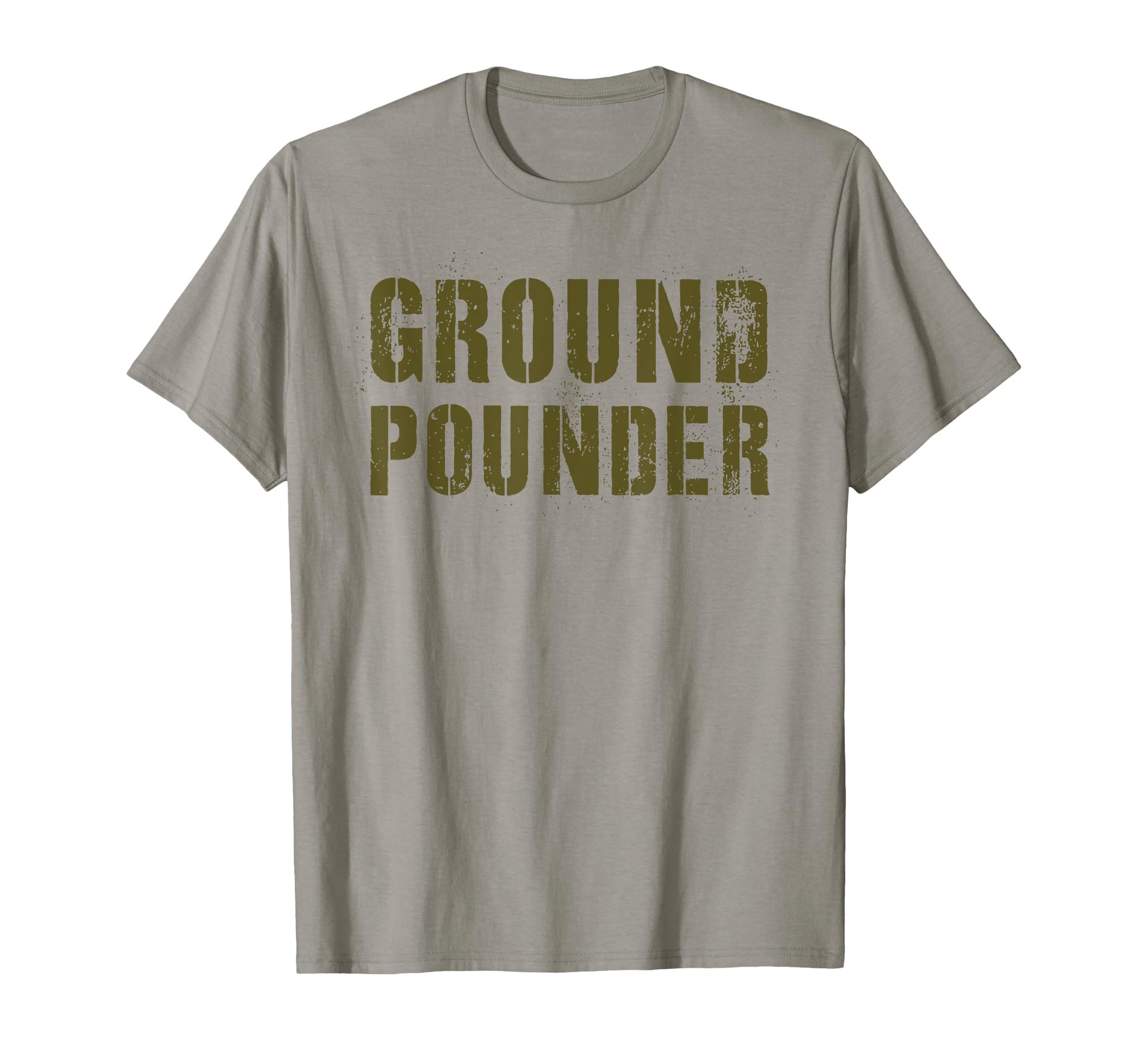 Funny Ground Pounder Veteran Corp T-Shirt - Streetwear Style for Adults - T-Shirt, Sweatshirt, Hoodie