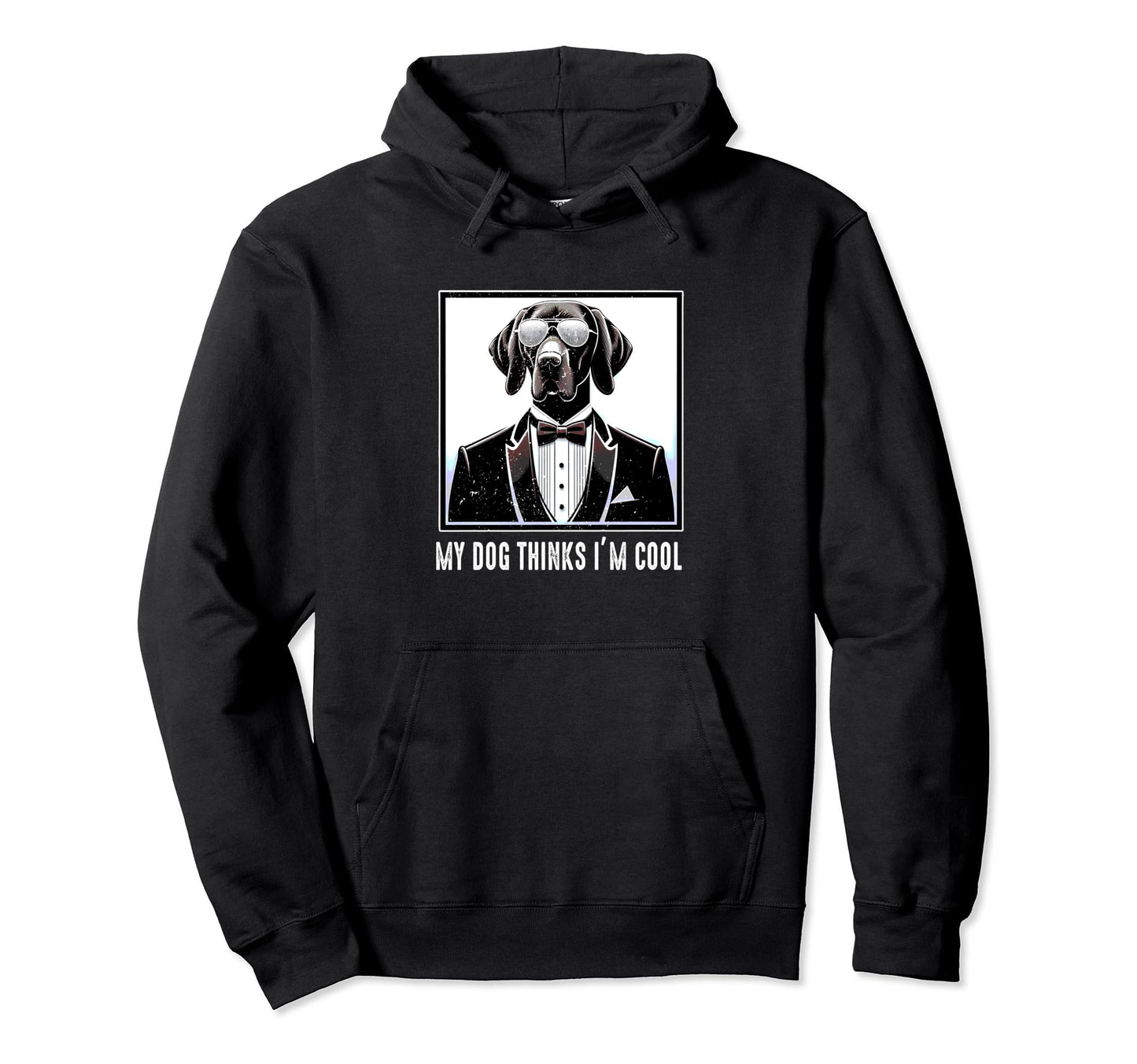 German Shorthaired Pointer Thinks Im Hoodie - Minimalist Print Unisex - T-Shirt, Sweatshirt, Hoodie