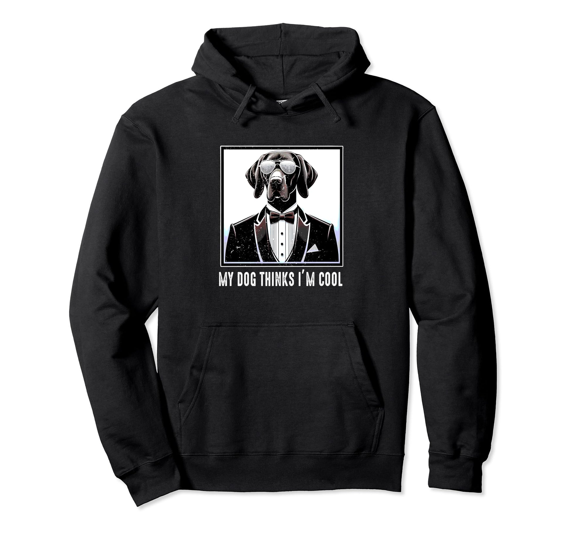 German Shorthaired Pointer Thinks Im Hoodie - Minimalist Print Unisex - T-Shirt, Sweatshirt, Hoodie