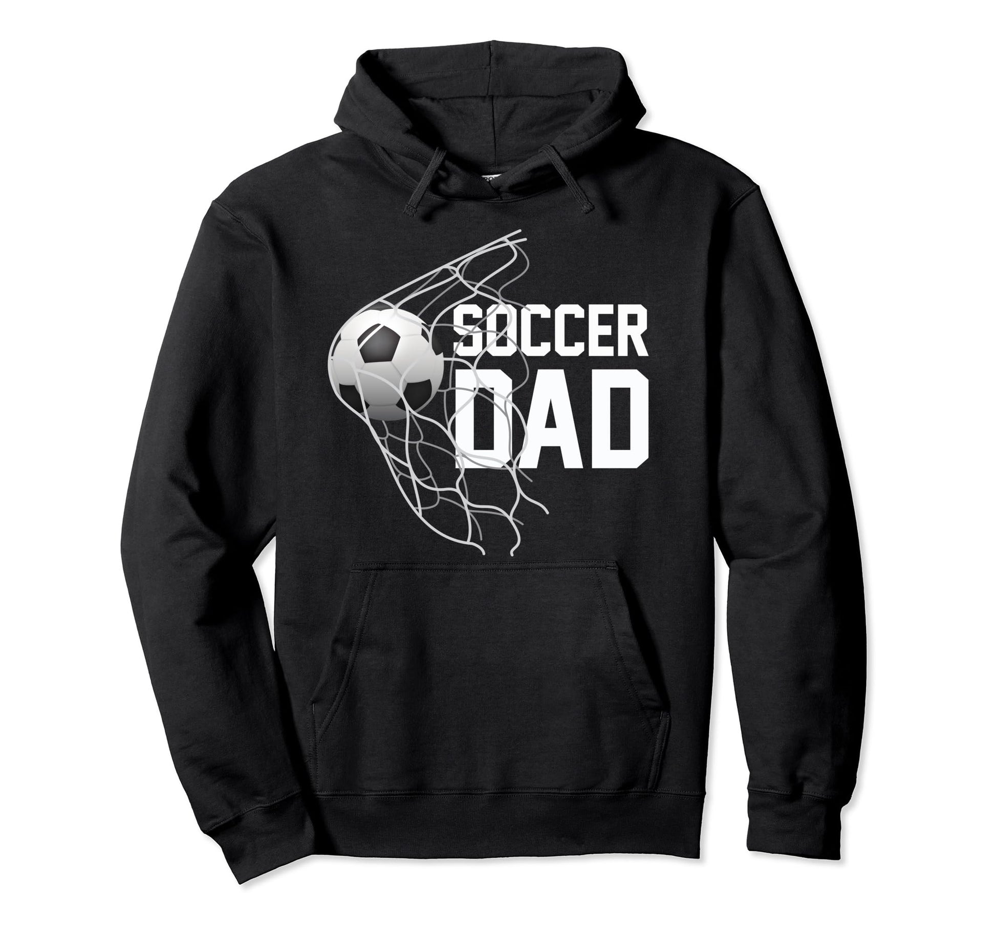 Soccer Dad Football Futbol Parents Goal Hoodie - Graphic Print for Adults - T-Shirt, Sweatshirt, Hoodie