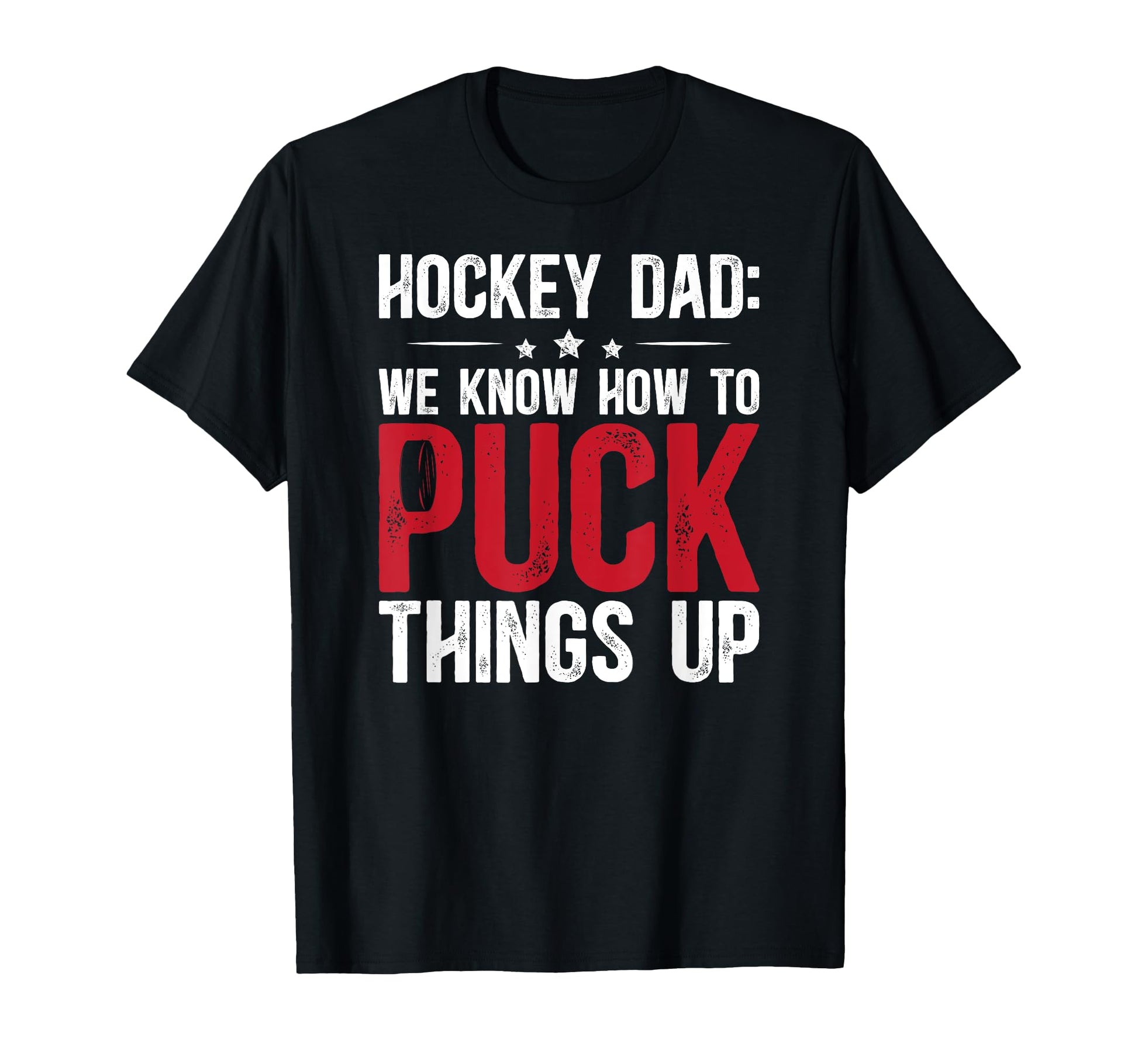 Funny Hockey Dad Hockey Player Ice T-Shirt - Aesthetic Graphic Unisex - T-Shirt, Sweatshirt, Hoodie
