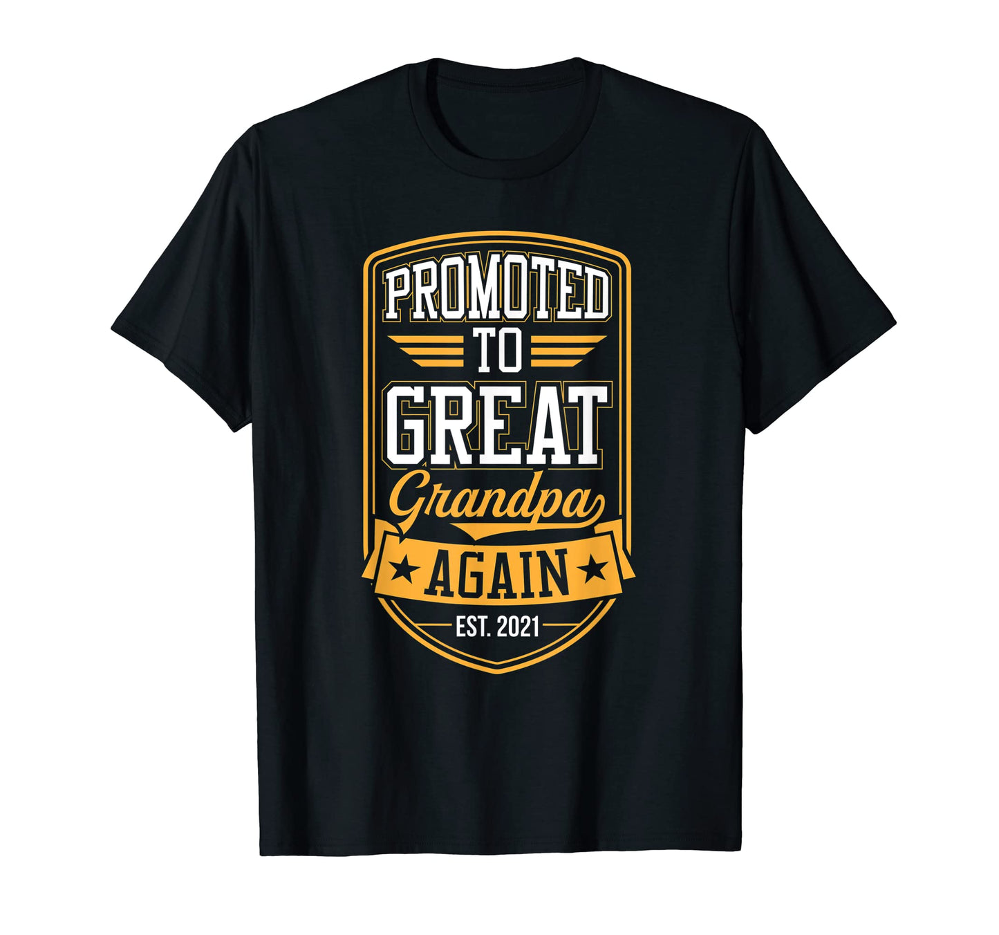 Mens Promoted To Great Grandpa Again T-Shirt - Novelty Apparel Unisex - T-Shirt, Sweatshirt, Hoodie