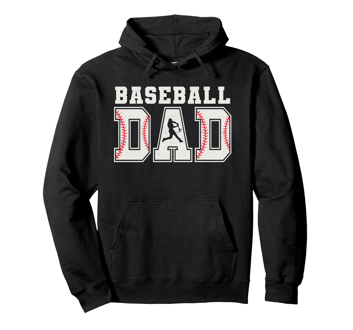 Baseball Dad Baseball Daddy Sports Dad Hoodie - Trendy Graphic for Adults - T-Shirt, Sweatshirt, Hoodie
