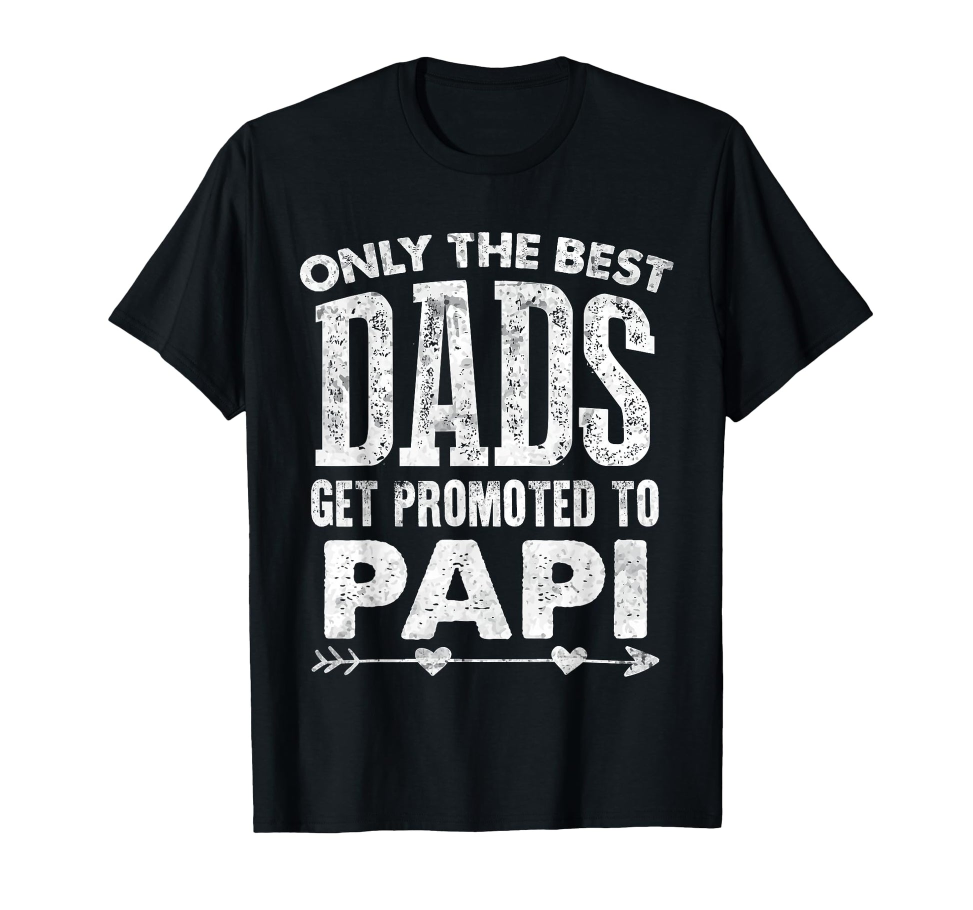 Best Dads Get Promoted To Papi T-Shirt - Aesthetic Graphic for Adults - T-Shirt, Sweatshirt, Hoodie