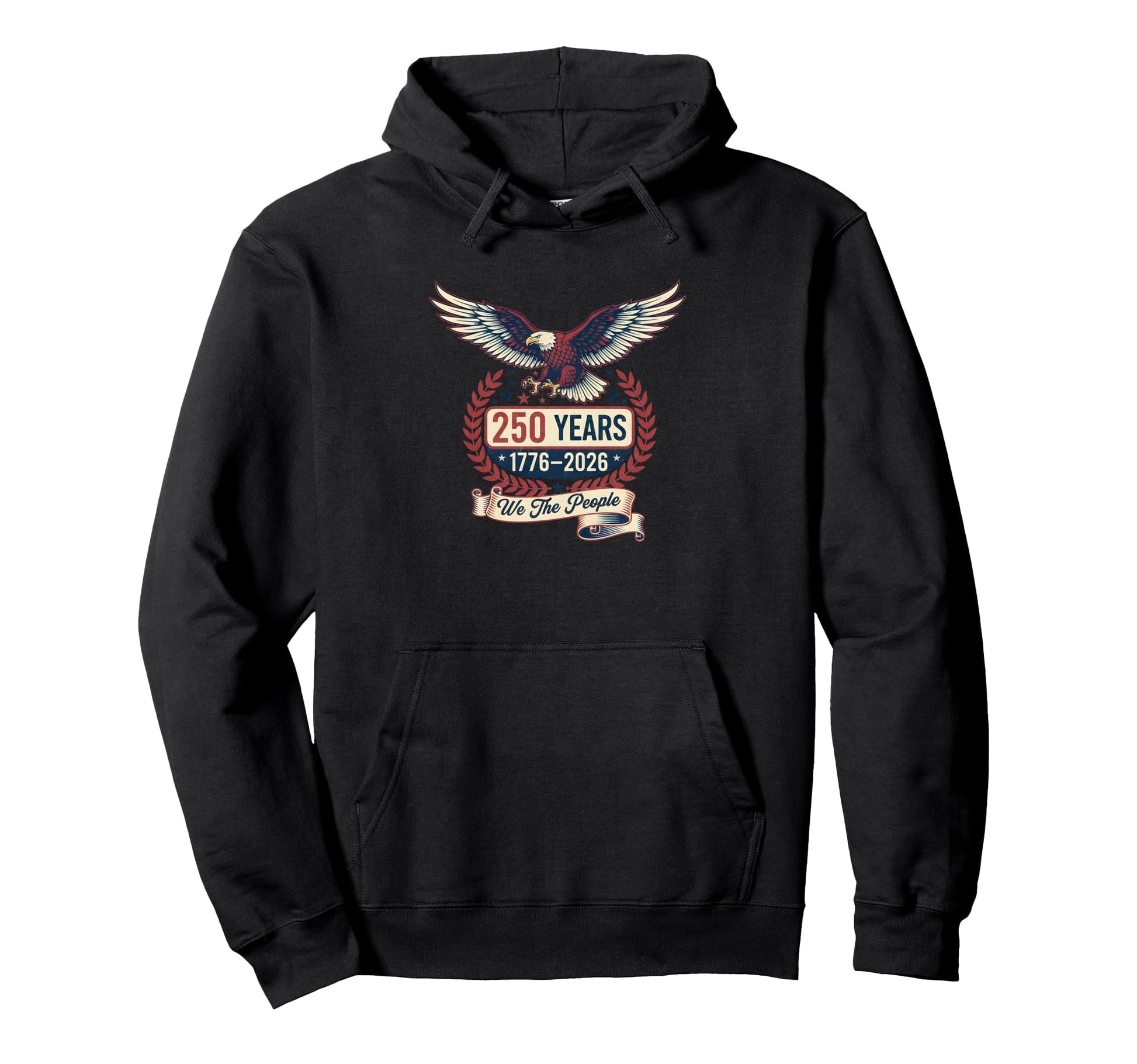 United States America 250 Years 1776 Hoodie - Novelty Apparel Men Women - T-Shirt, Sweatshirt, Hoodie