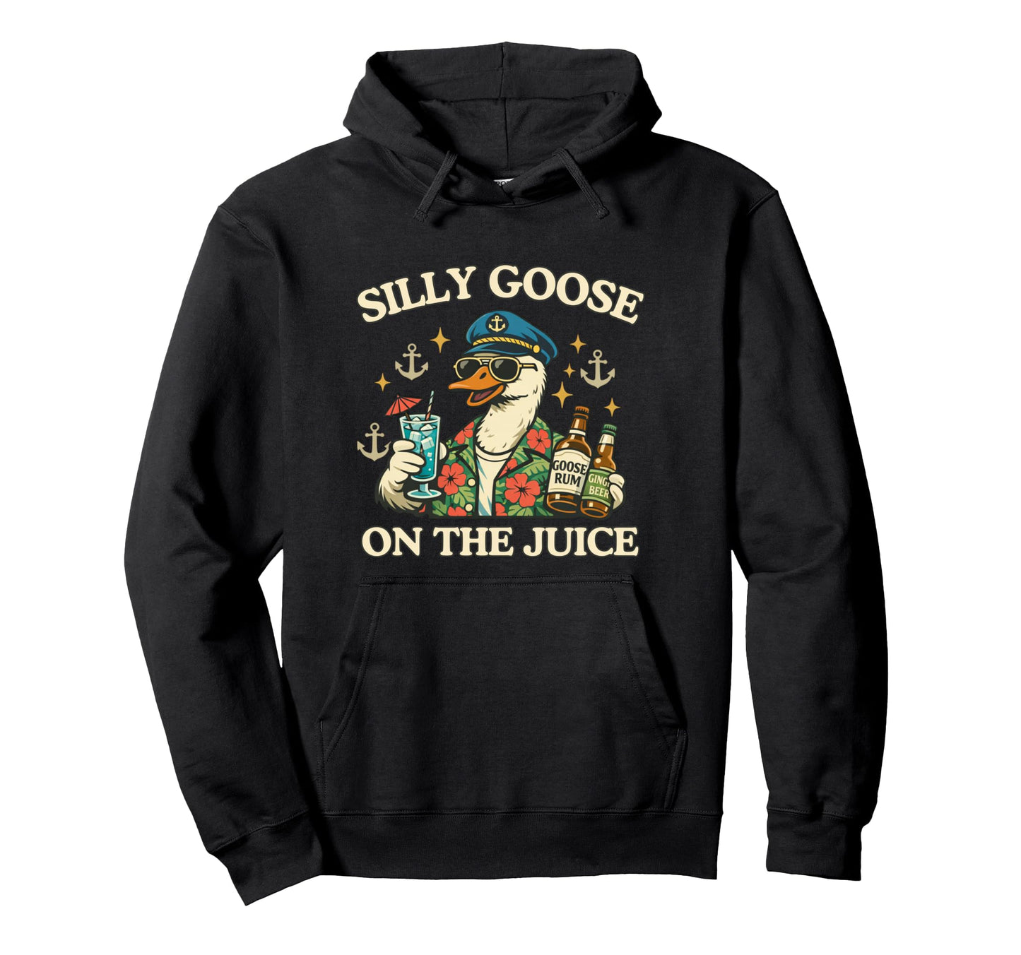 Silly Goose Juice Funny Cruise Novelty Hoodie - Trendy Graphic for Adults - T-Shirt, Sweatshirt, Hoodie