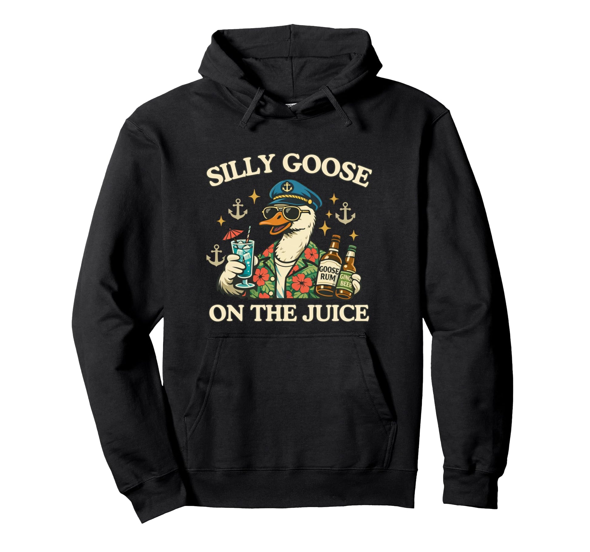 Silly Goose Juice Funny Cruise Novelty Hoodie - Trendy Graphic for Adults - T-Shirt, Sweatshirt, Hoodie