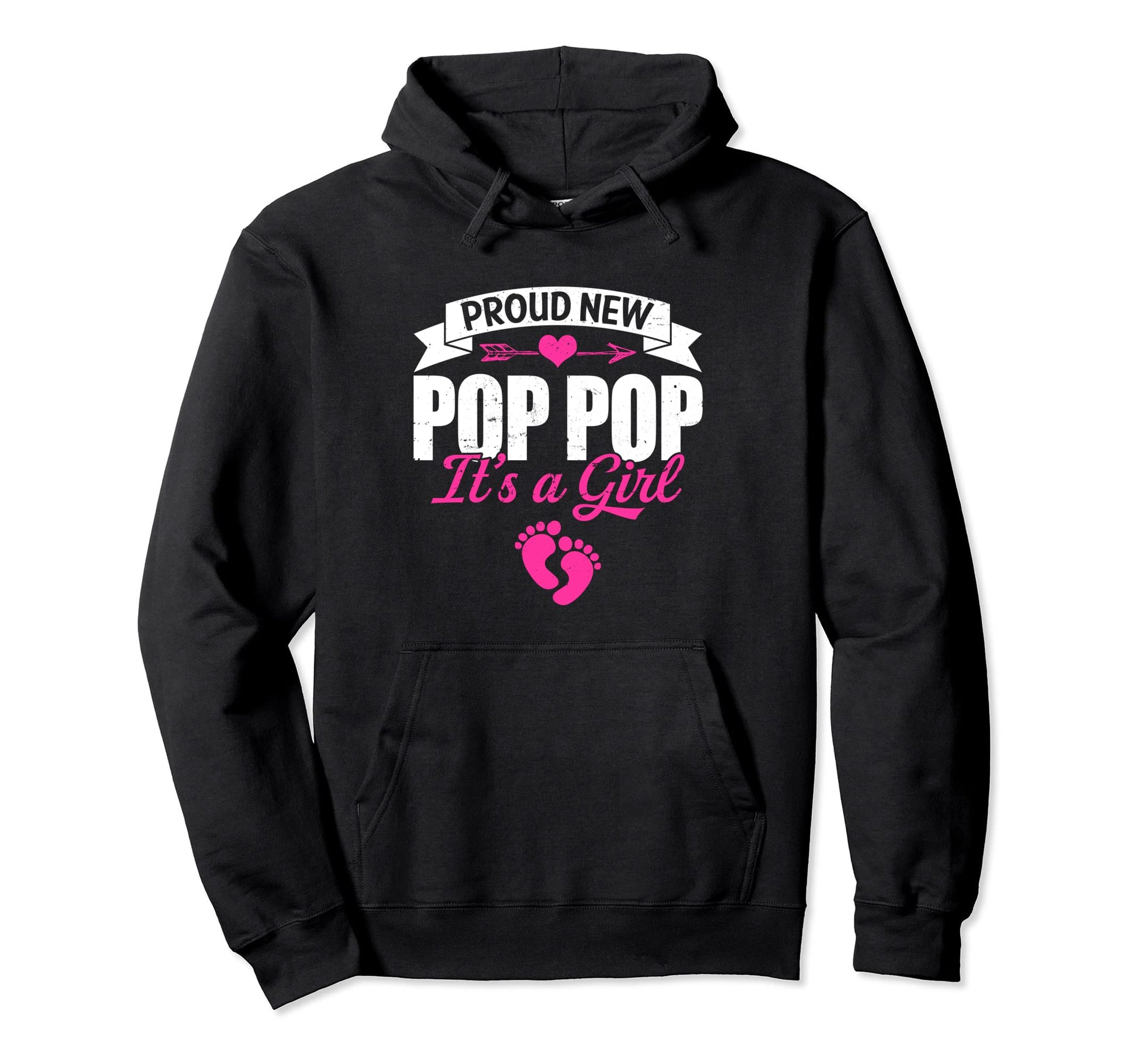 Family Proud New Pop Pop Its Gender Hoodie - Novelty Apparel Men Women - T-Shirt, Sweatshirt, Hoodie