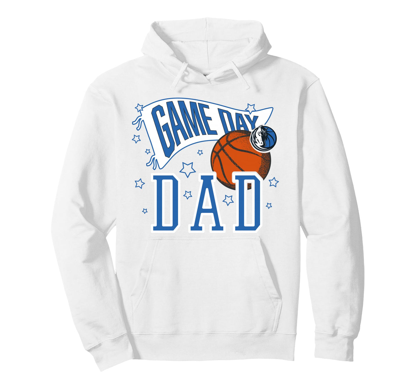 Nba Dallas Mavericks Fathers Day Hoodie - Casual Everyday Wear for Adults - T-Shirt, Sweatshirt, Hoodie