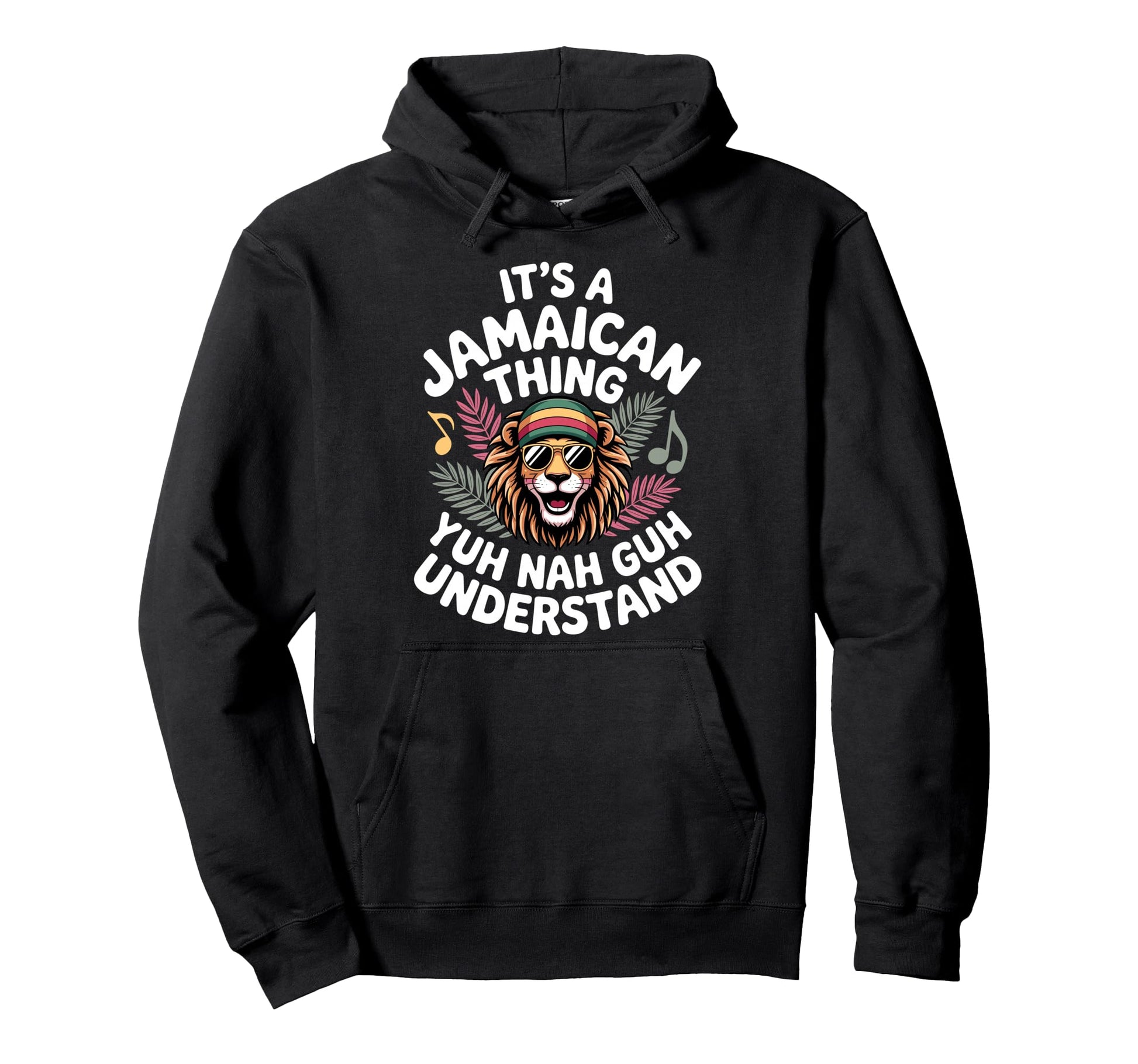 Jamaican Jamaica Flag Jamaican Hoodie - Minimalist Print Unisex - T-Shirt, Sweatshirt, Hoodie