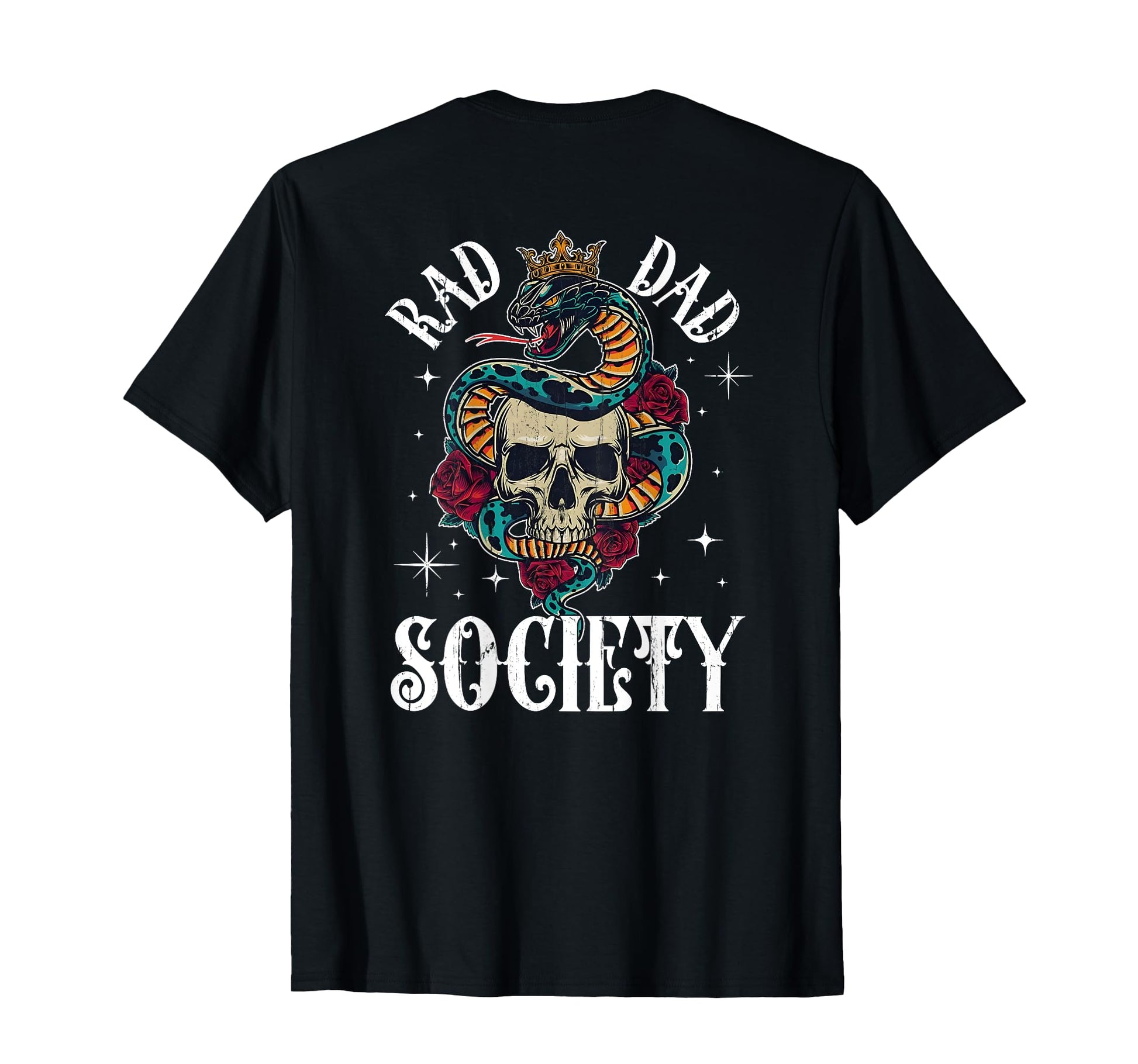 Rad Dad Society Dad Life Dad Club T-Shirt - Custom Art Print for Adults - T-Shirt, Sweatshirt, Hoodie