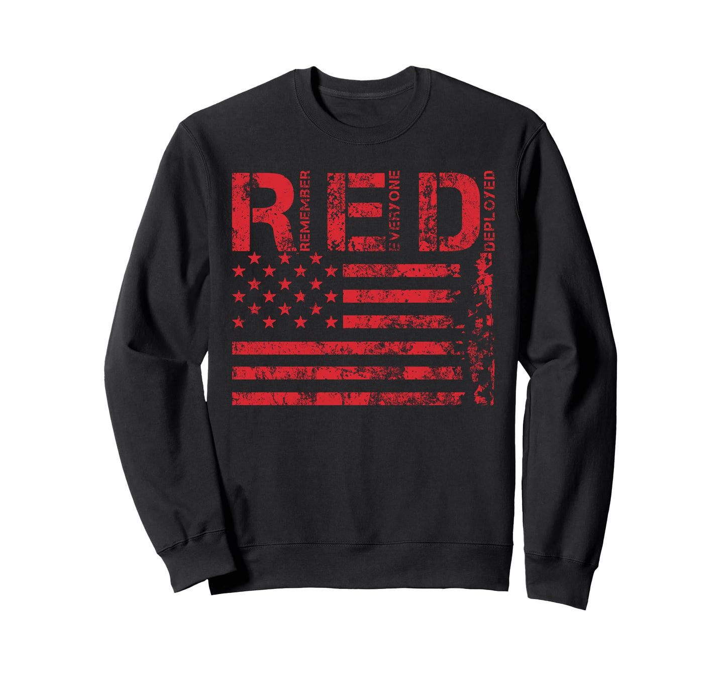 Red Fridays Remember Everyone Sweatshirt - Unique Graphic Men Women - T-Shirt, Sweatshirt, Hoodie