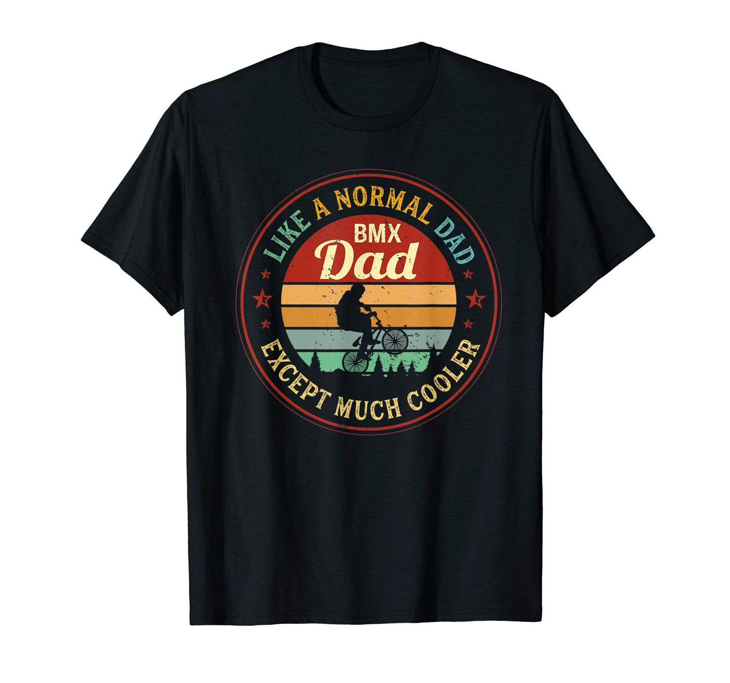 Mens Bmx Bicycle Biking Sport Dad Art T-Shirt - Aesthetic Graphic Unisex - T-Shirt, Sweatshirt, Hoodie