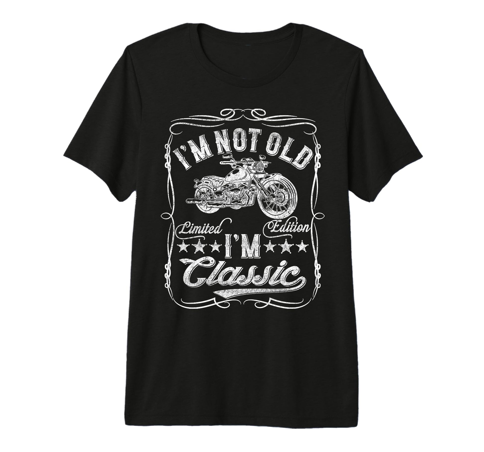 Im Not Old Im Funny Motorcycle Mens T-Shirt - Trendy Graphic for Adults - T-Shirt, Sweatshirt, Hoodie