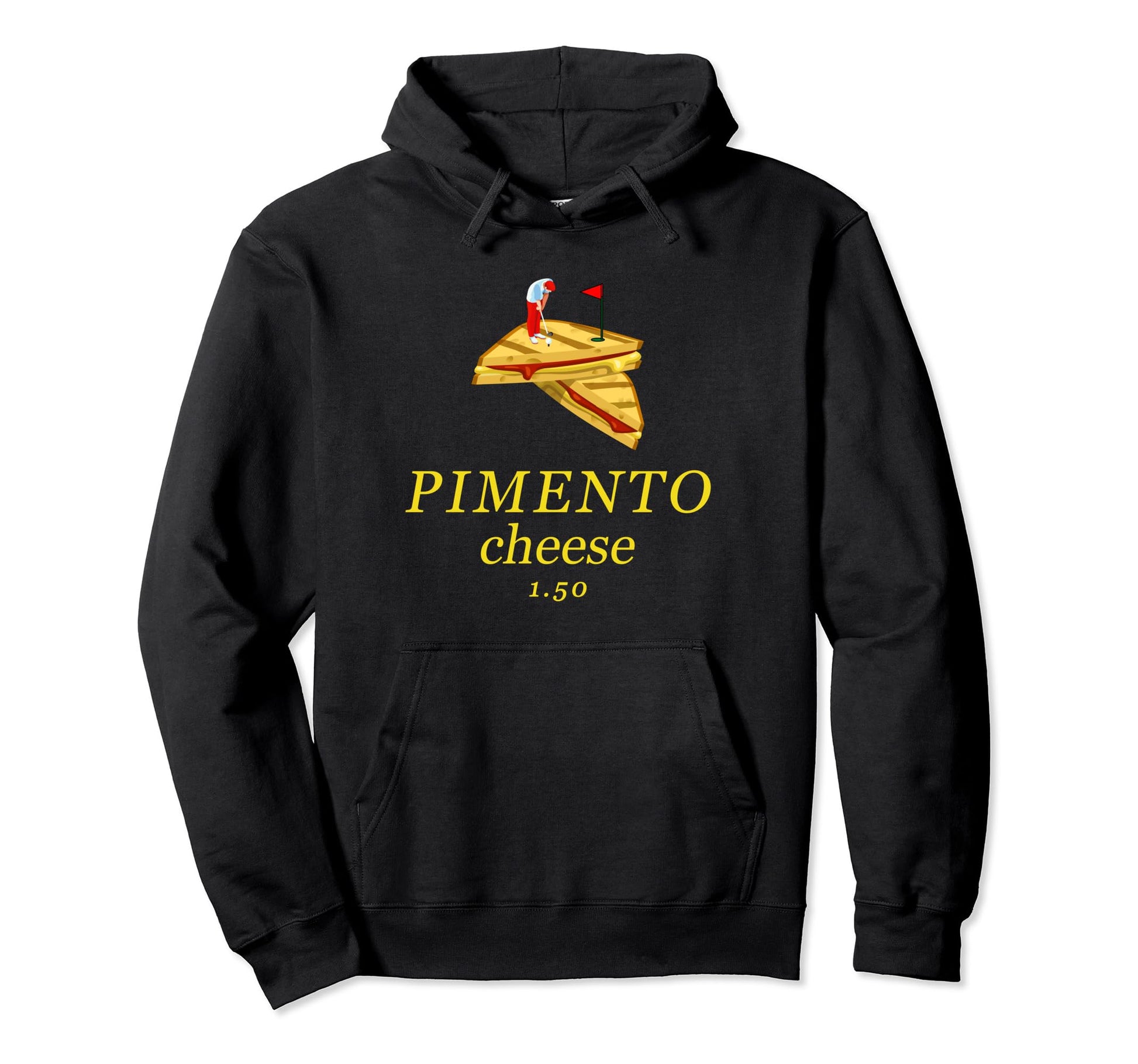 Pimento Cheese Funny Golf Dad Hoodie - Graphic Print Men Women - T-Shirt, Sweatshirt, Hoodie