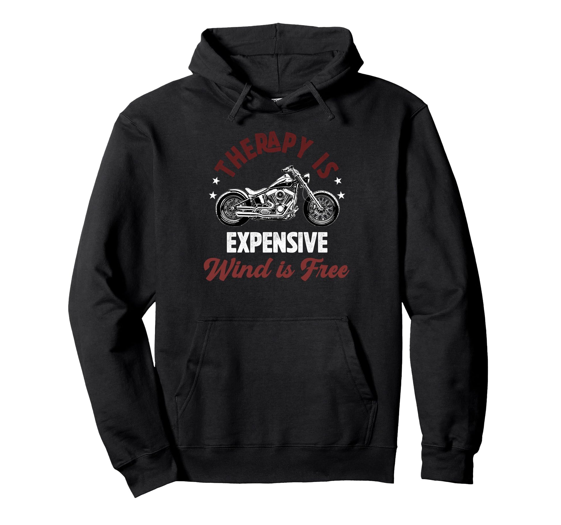 Therapy Is Expensive Wind Is Free Hoodie - Trendy Graphic Unisex - T-Shirt, Sweatshirt, Hoodie