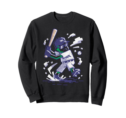 Baseball Drip Gamer Gifts T-Shirt - Trendy Graphic for Adults - T-Shirt, Sweatshirt, Hoodie