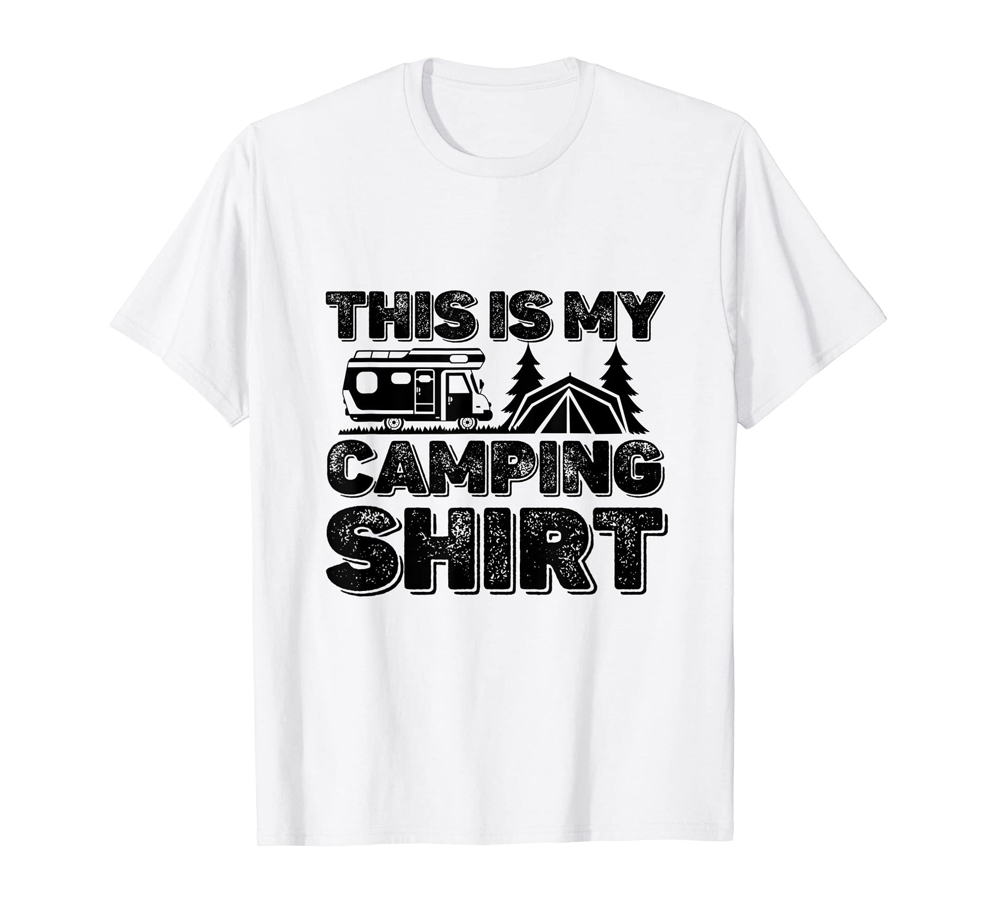 This Is My Camping Camper Funny Camping T-Shirt - Custom Art Print Unisex - T-Shirt, Sweatshirt, Hoodie