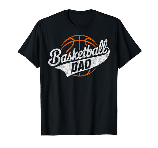 Basketball Player Dad Father Hoops Fan T-Shirt - Trendy Graphic Unisex - T-Shirt, Sweatshirt, Hoodie