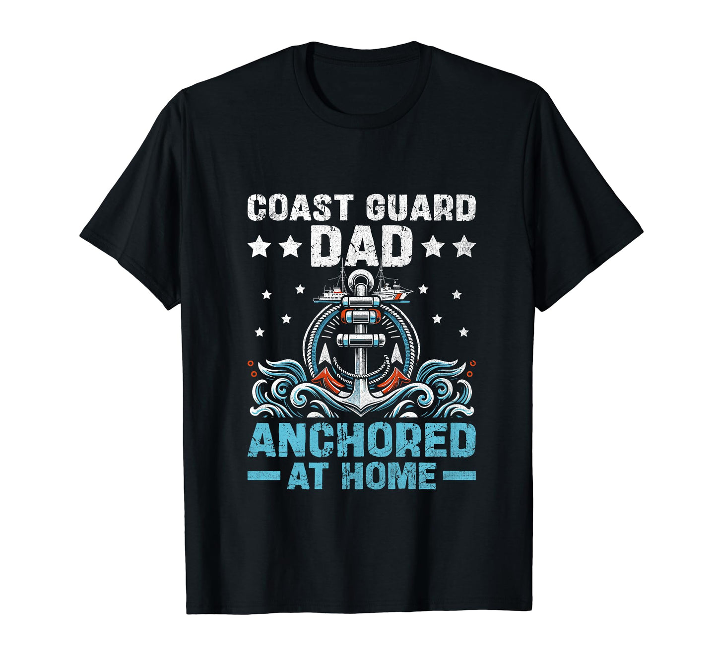 Coast Guard Dad Funny Proud Uscg T-Shirt - Novelty Apparel Men Women - T-Shirt, Sweatshirt, Hoodie