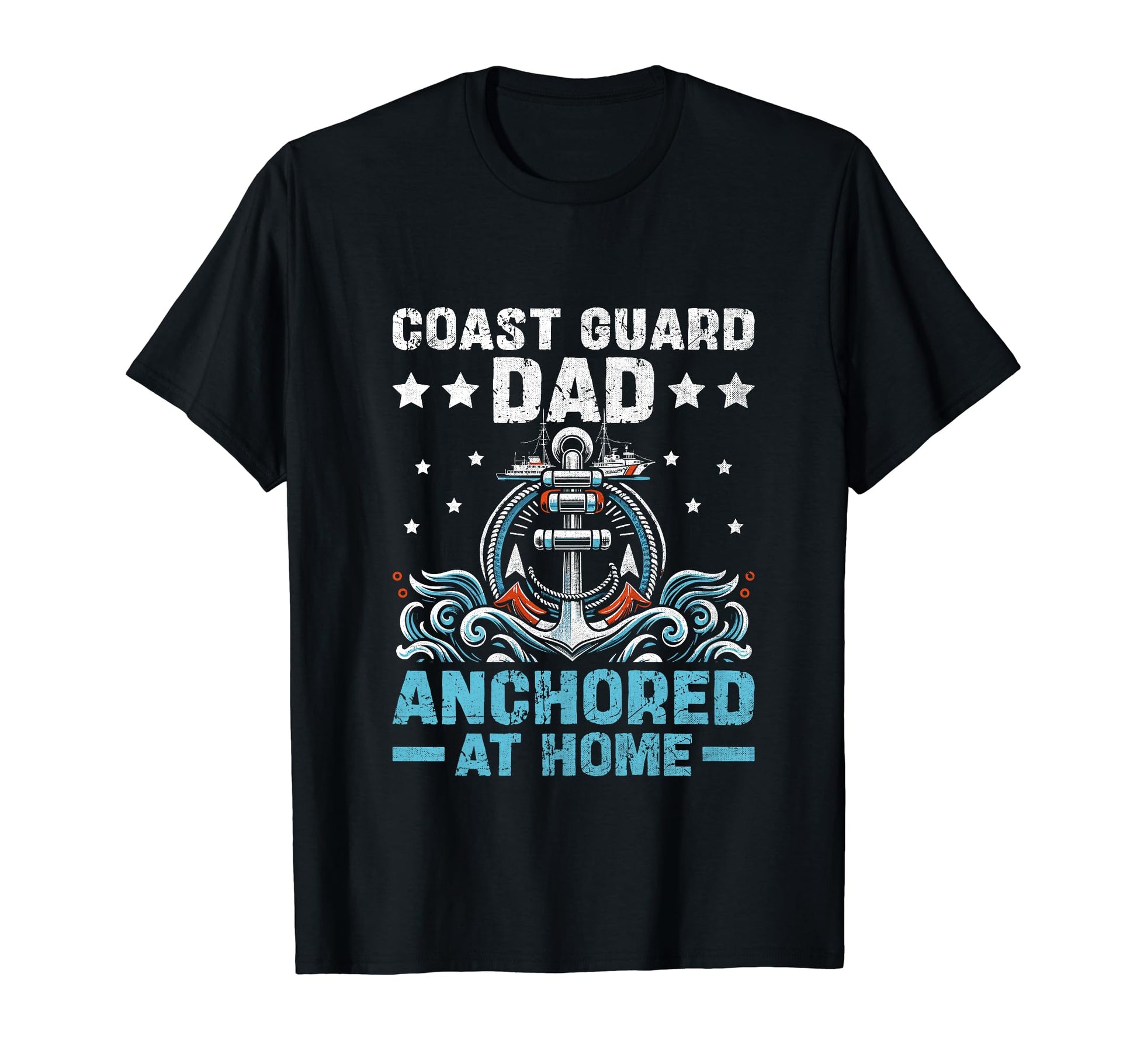 Coast Guard Dad Funny Proud Uscg T-Shirt - Novelty Apparel Men Women - T-Shirt, Sweatshirt, Hoodie