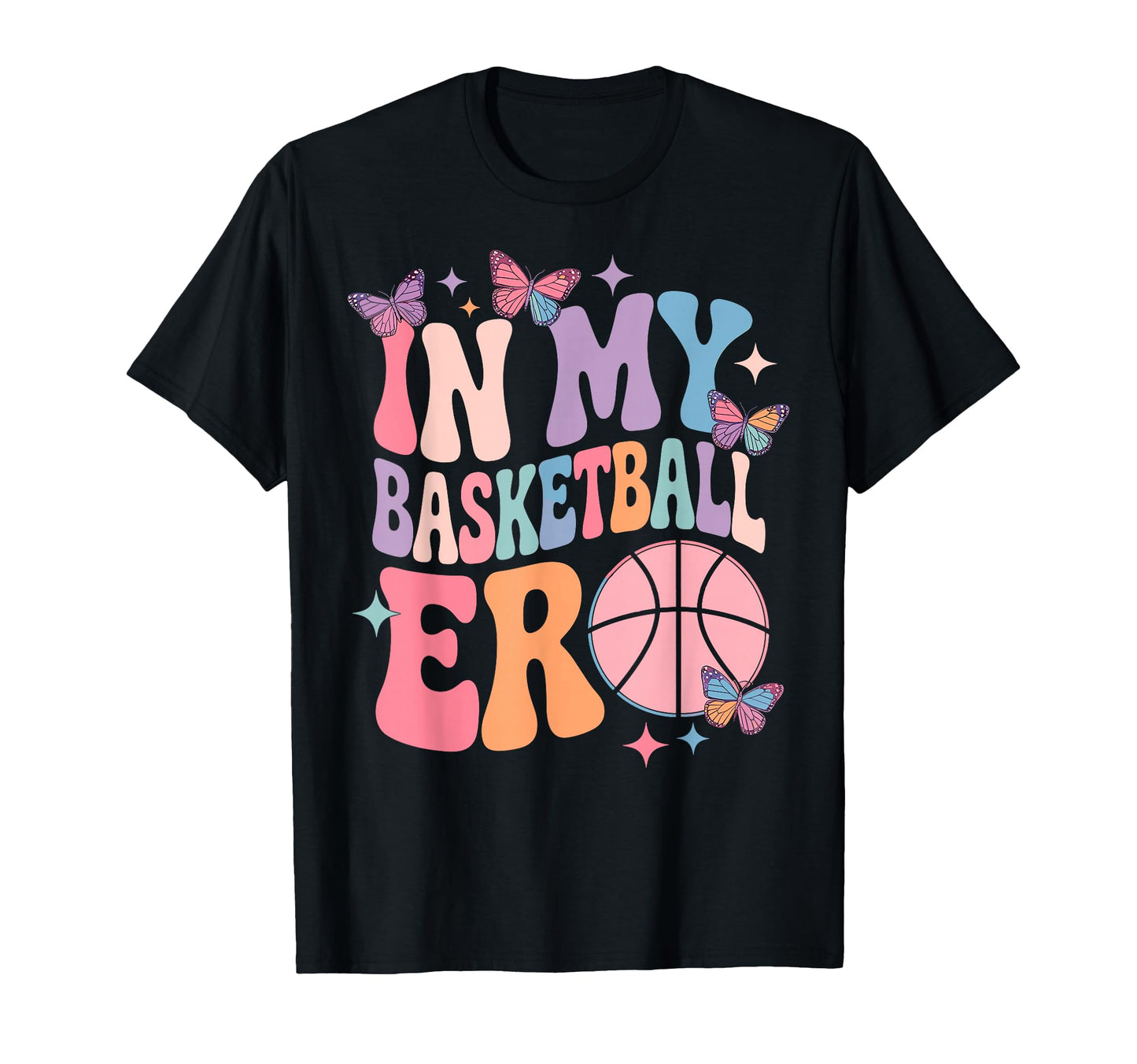 Groovy I My Basketball Era Player Fan T-Shirt - Aesthetic Graphic Unisex - T-Shirt, Sweatshirt, Hoodie