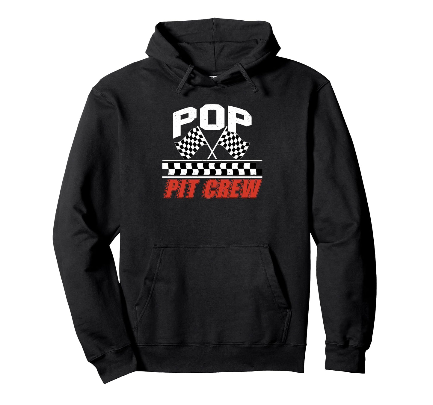 Race Car Birthday Party Racing Family Pop Hoodie - Unique Graphic Unisex - T-Shirt, Sweatshirt, Hoodie