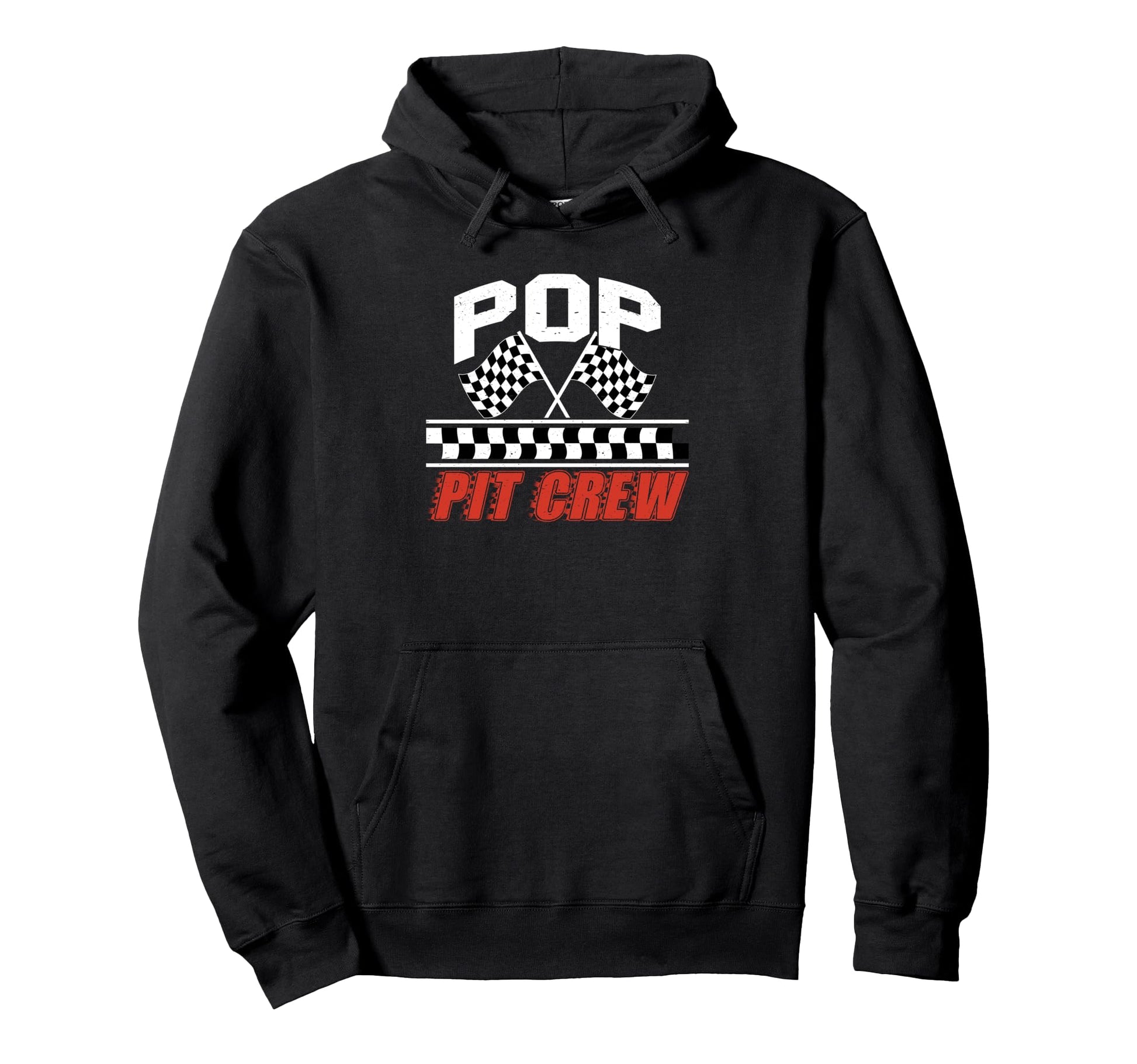 Race Car Birthday Party Racing Family Pop Hoodie - Unique Graphic Unisex - T-Shirt, Sweatshirt, Hoodie